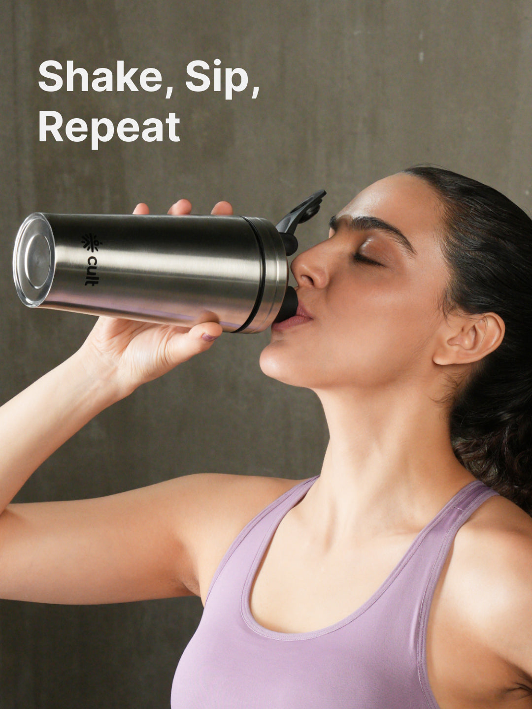 cult Steel Shaker 700ml Silver