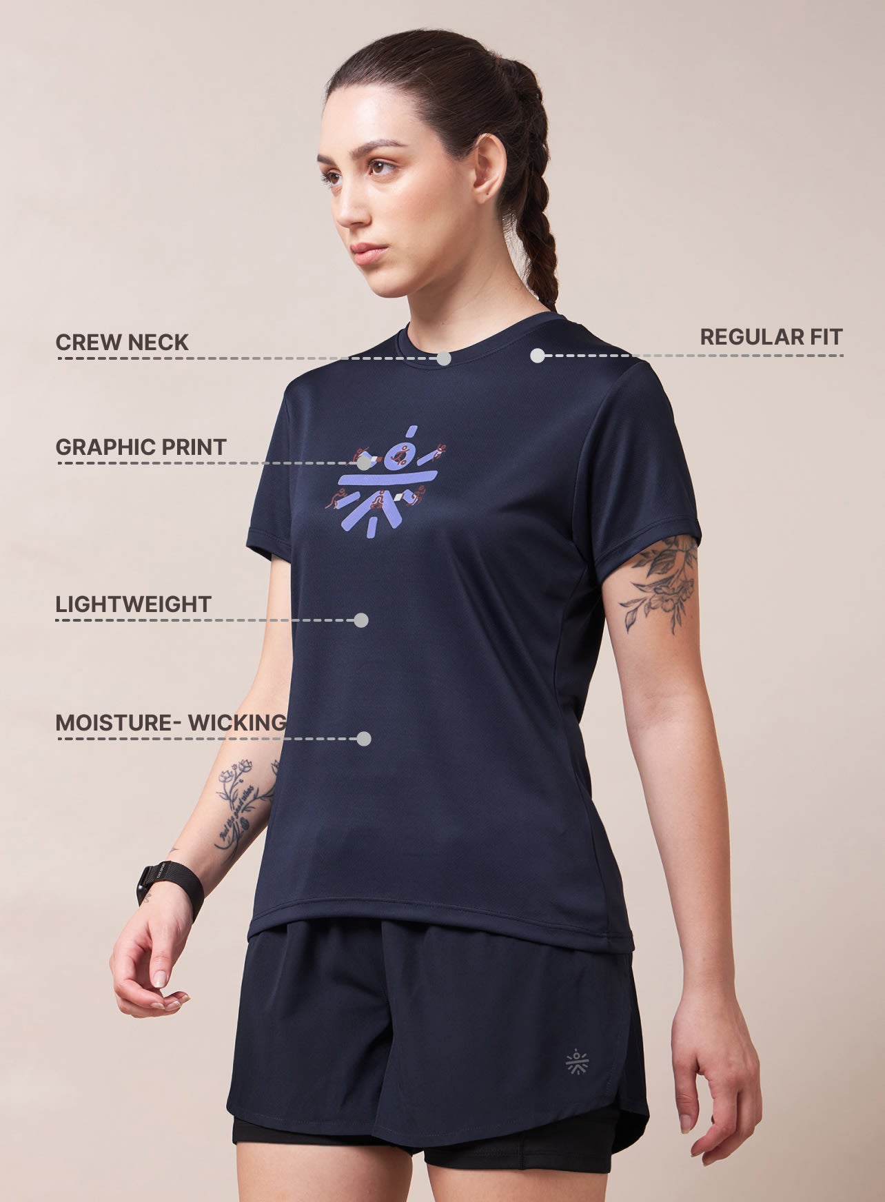 Logo Play Print Active T-shirt