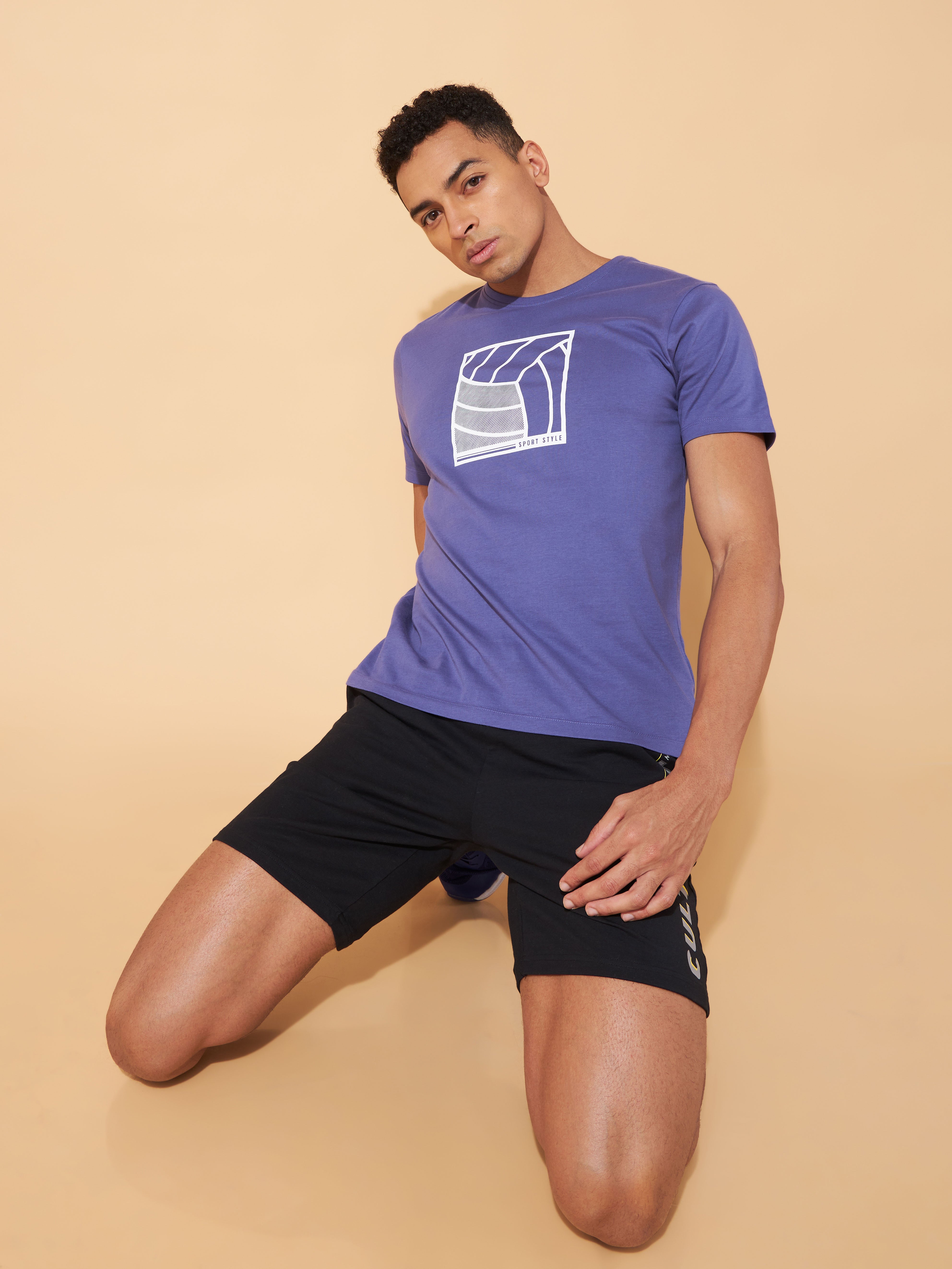 Sport Style Print T-shirt