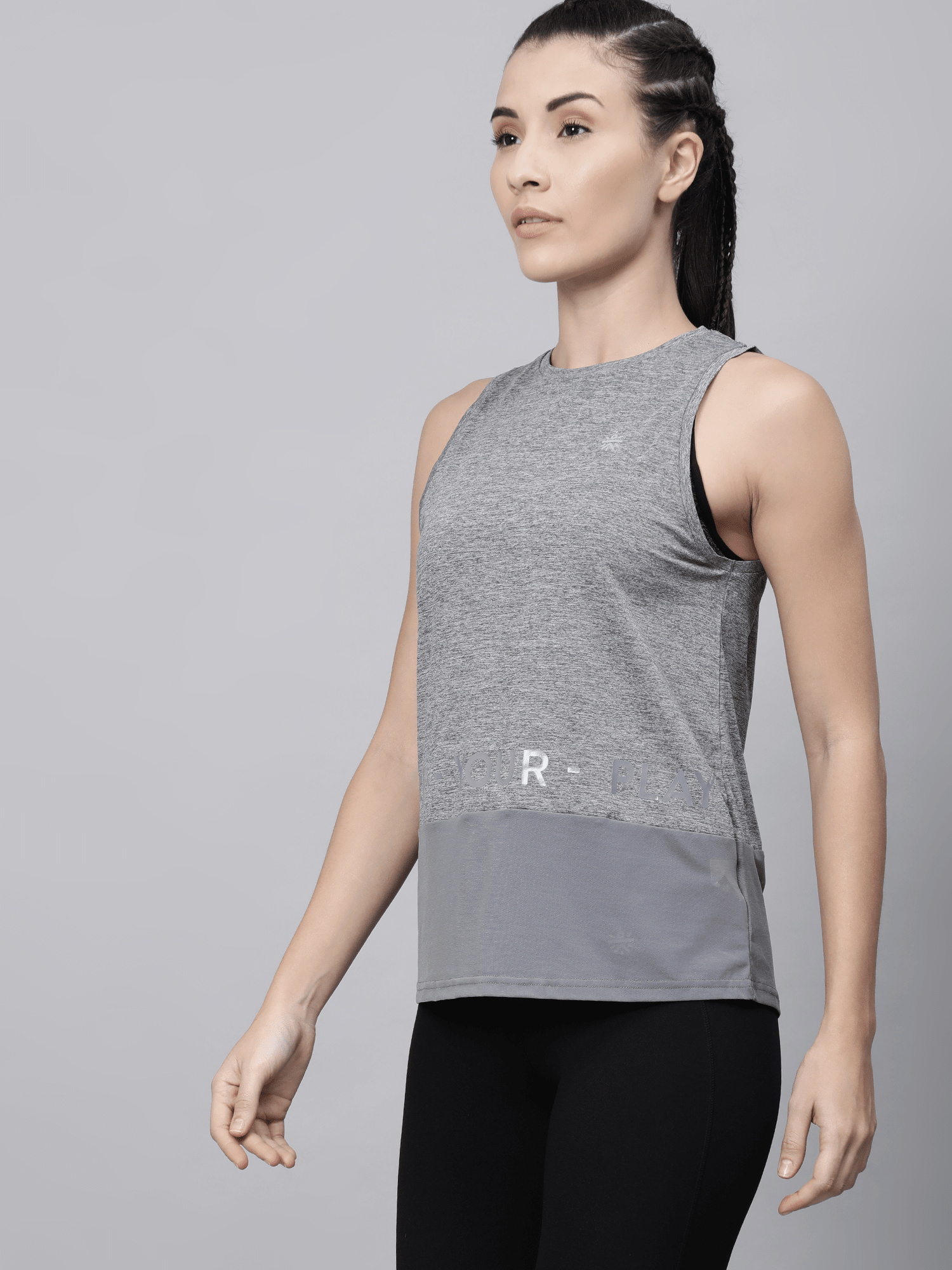 Knockout Mesh Panel Tank Top