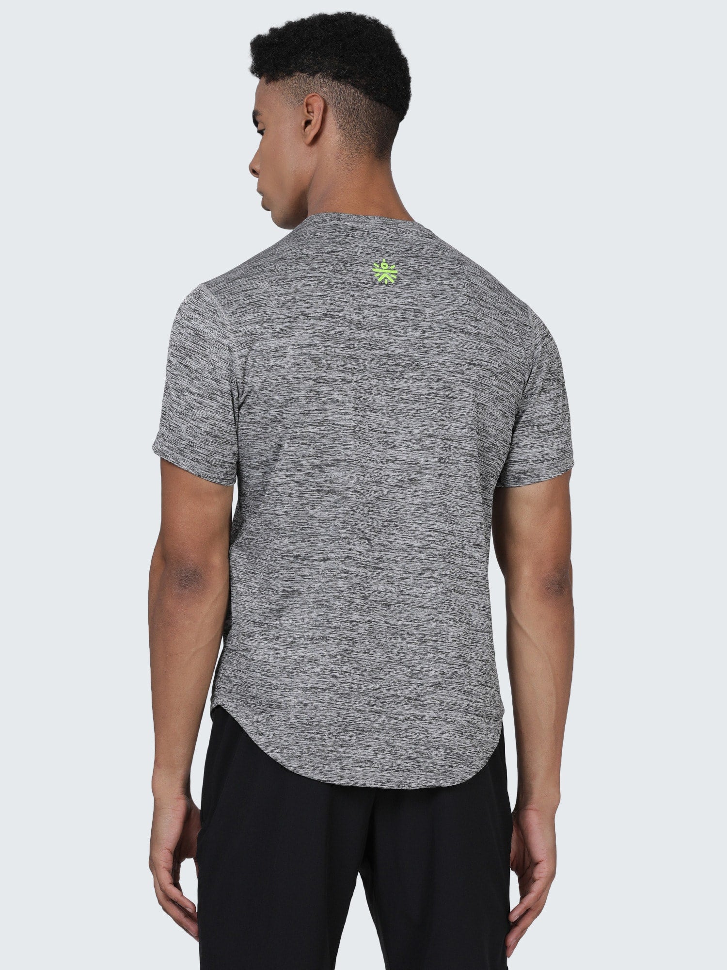 Signature Cult Light Grey Casual Tee