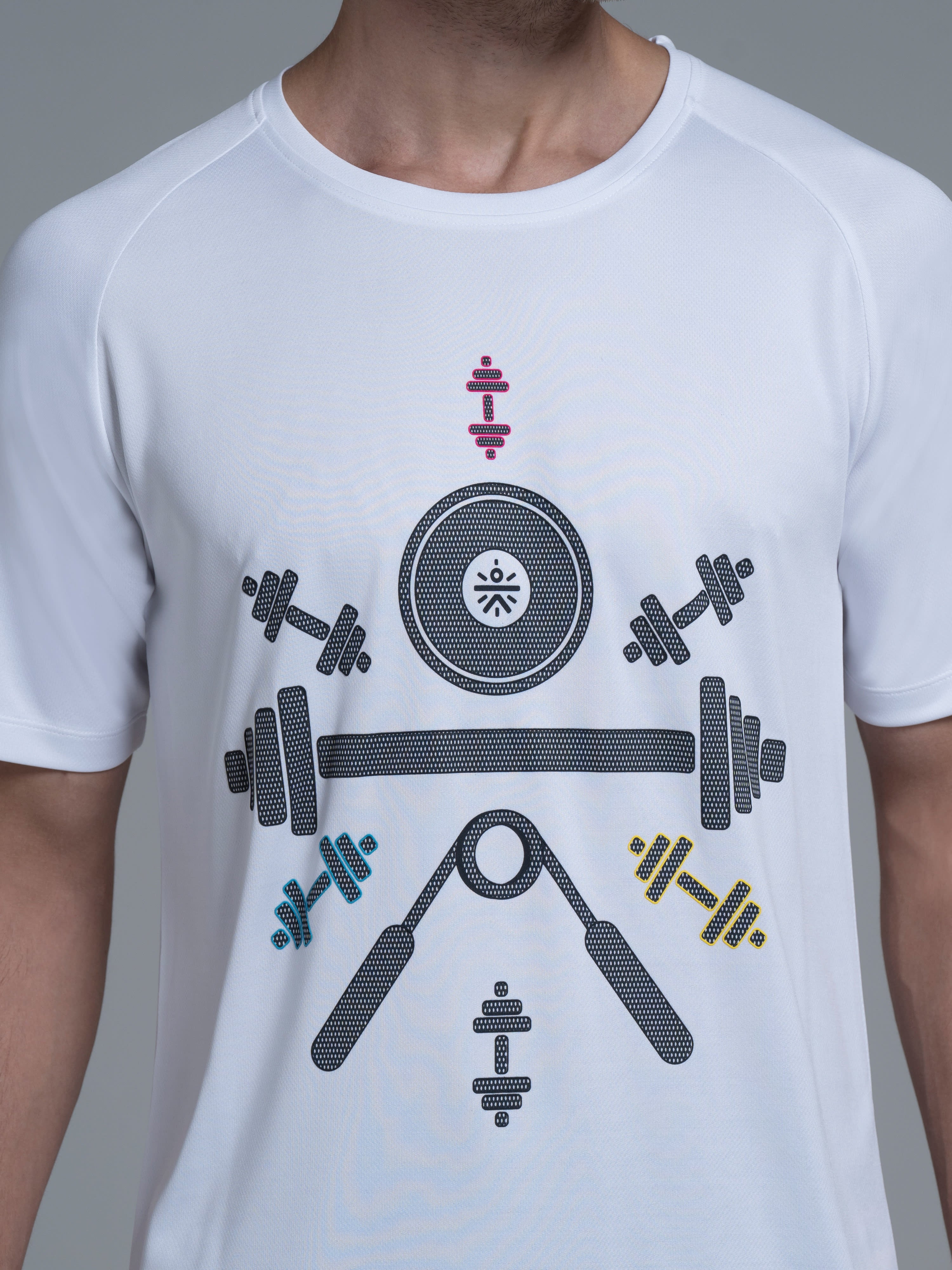 Men's Dumbbell Training T-shirt