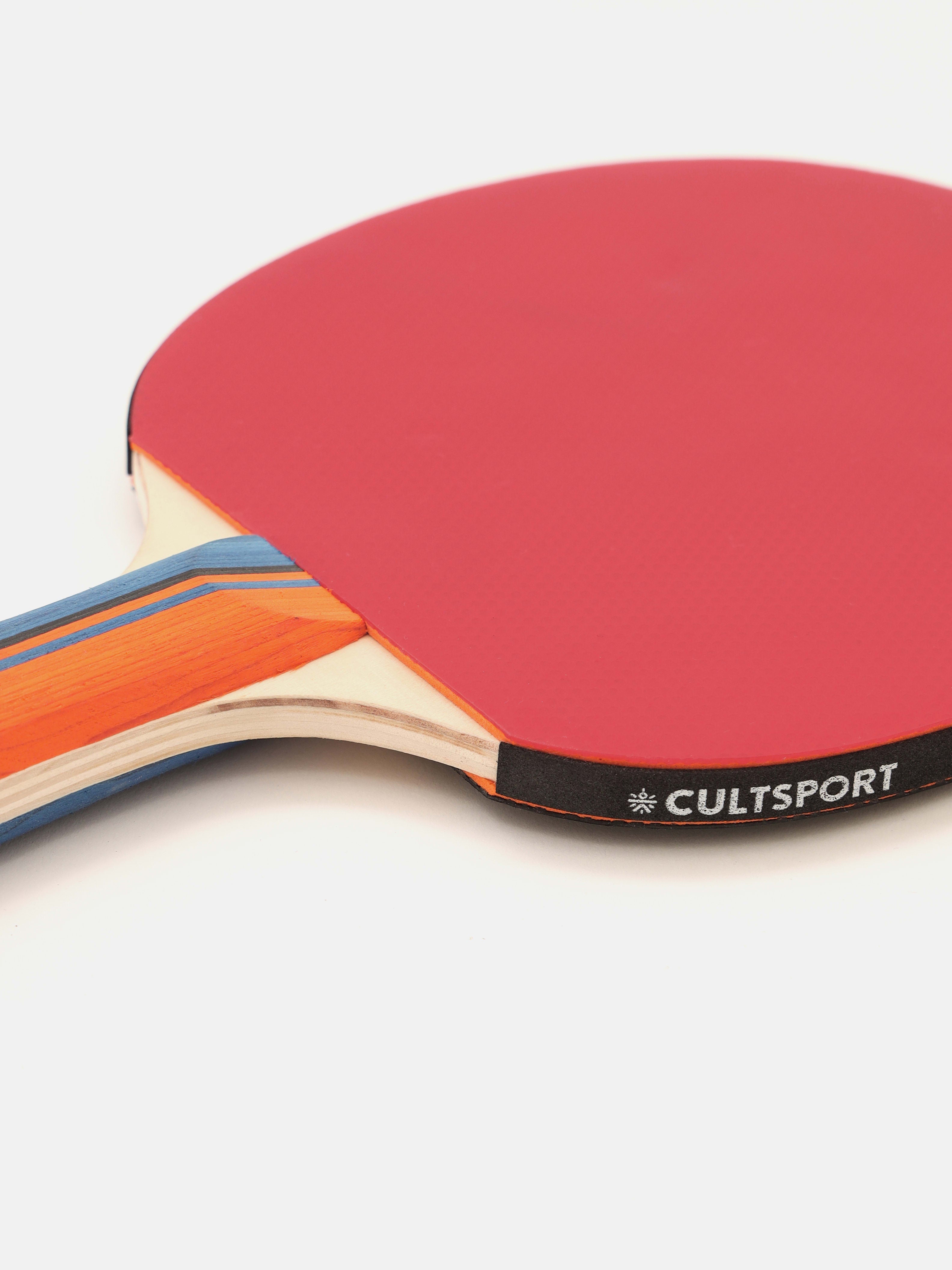 Set of 2 Table Tennis Racket with Cover and Balls