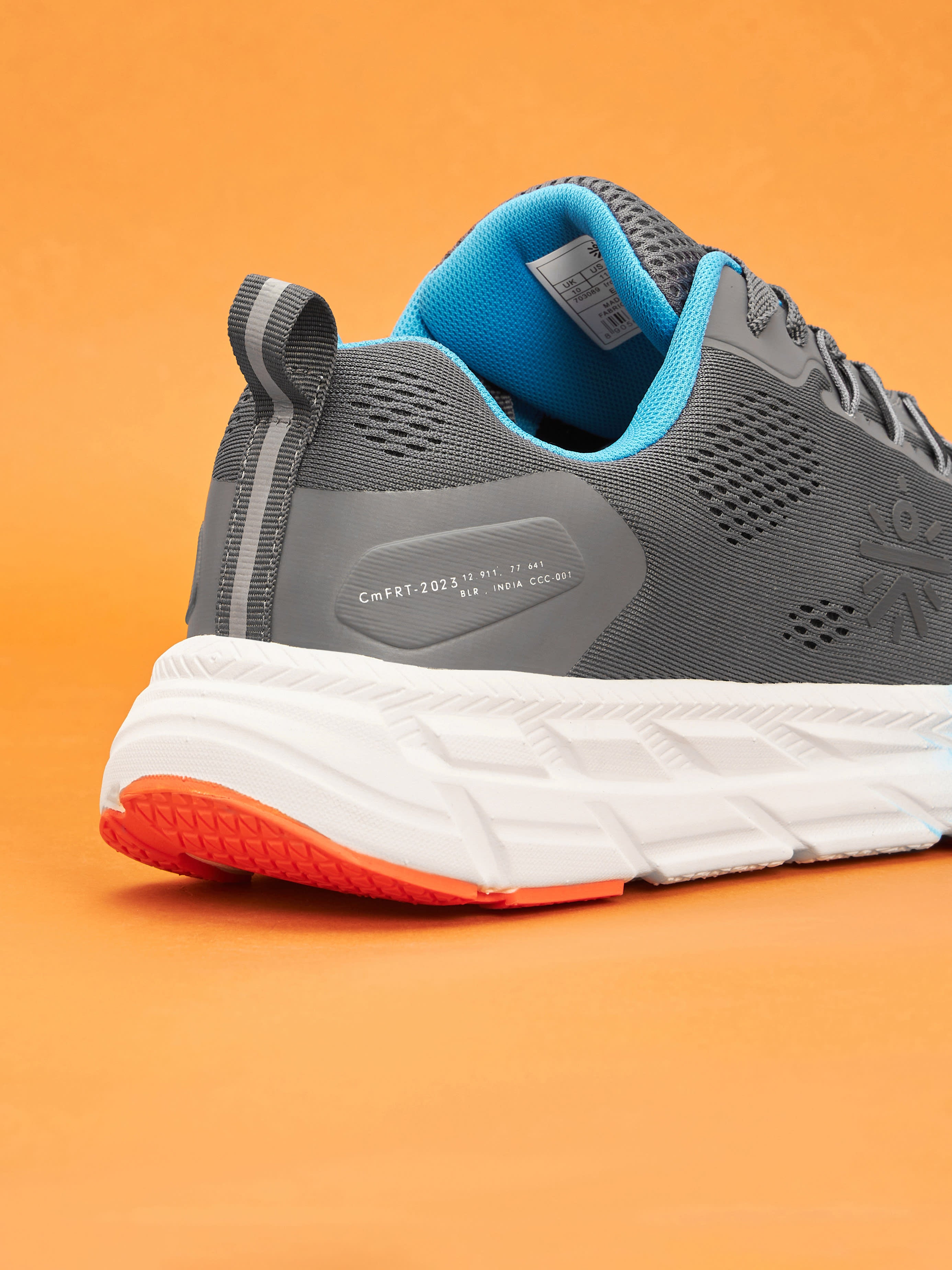 cult EZ+ Ryde Men Running Shoes - Carbon Grey/Blue