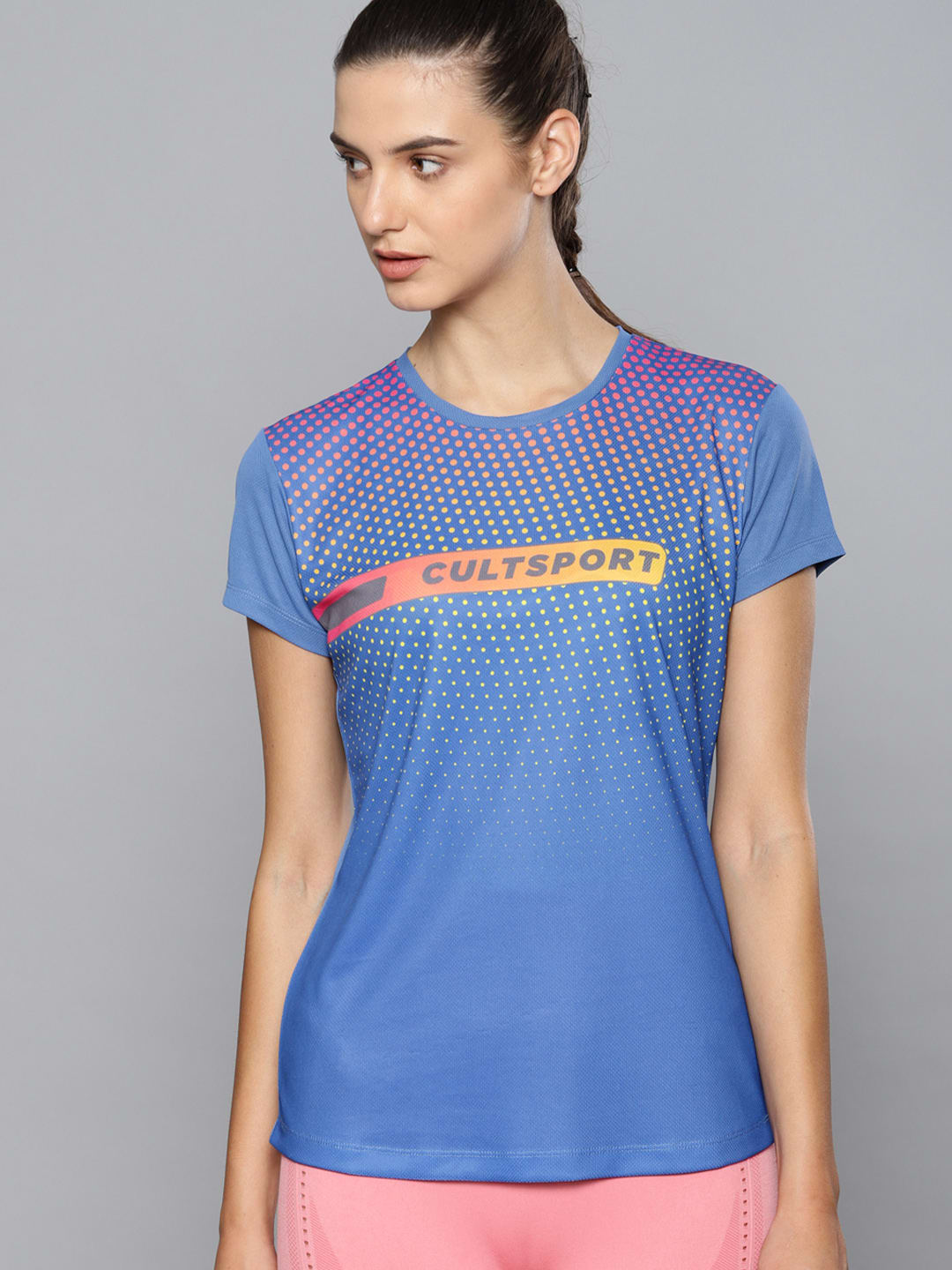 Dugout Radial Blue Relaxed Tee