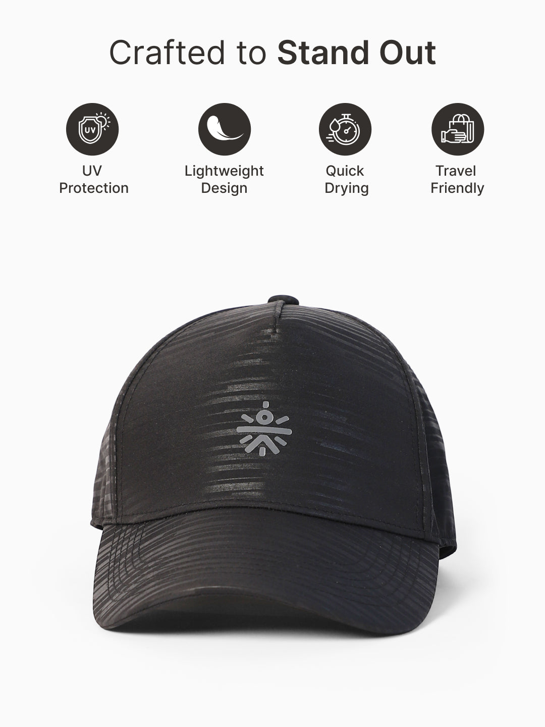 cult Embossing Cap Black
