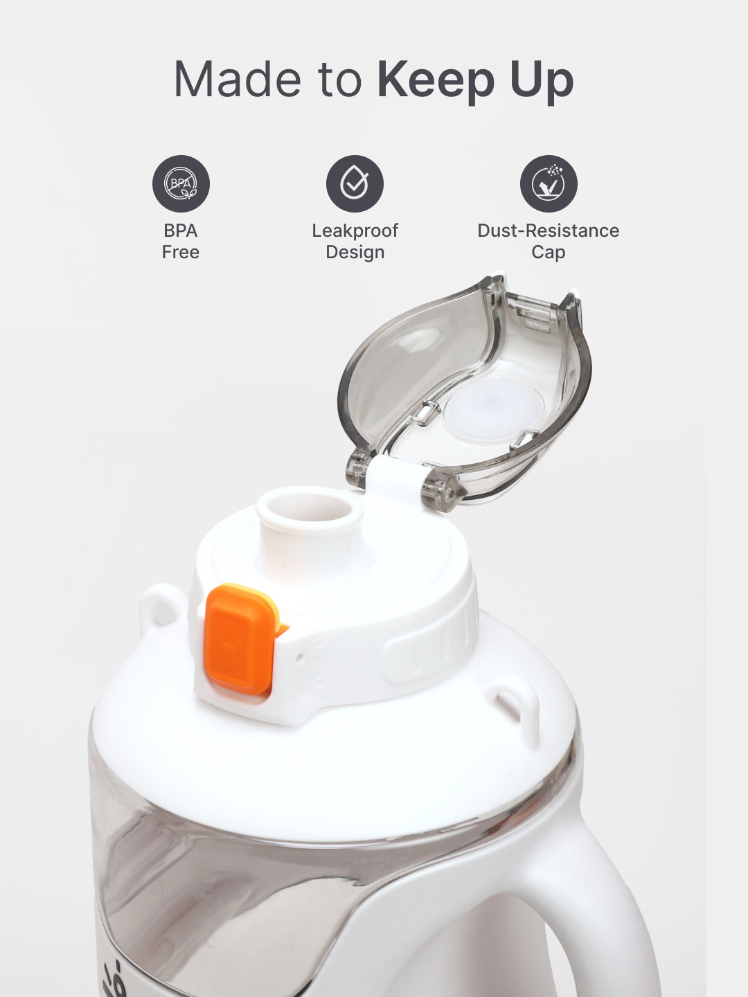 cult Gallon Bottle 2.2L Unisex White