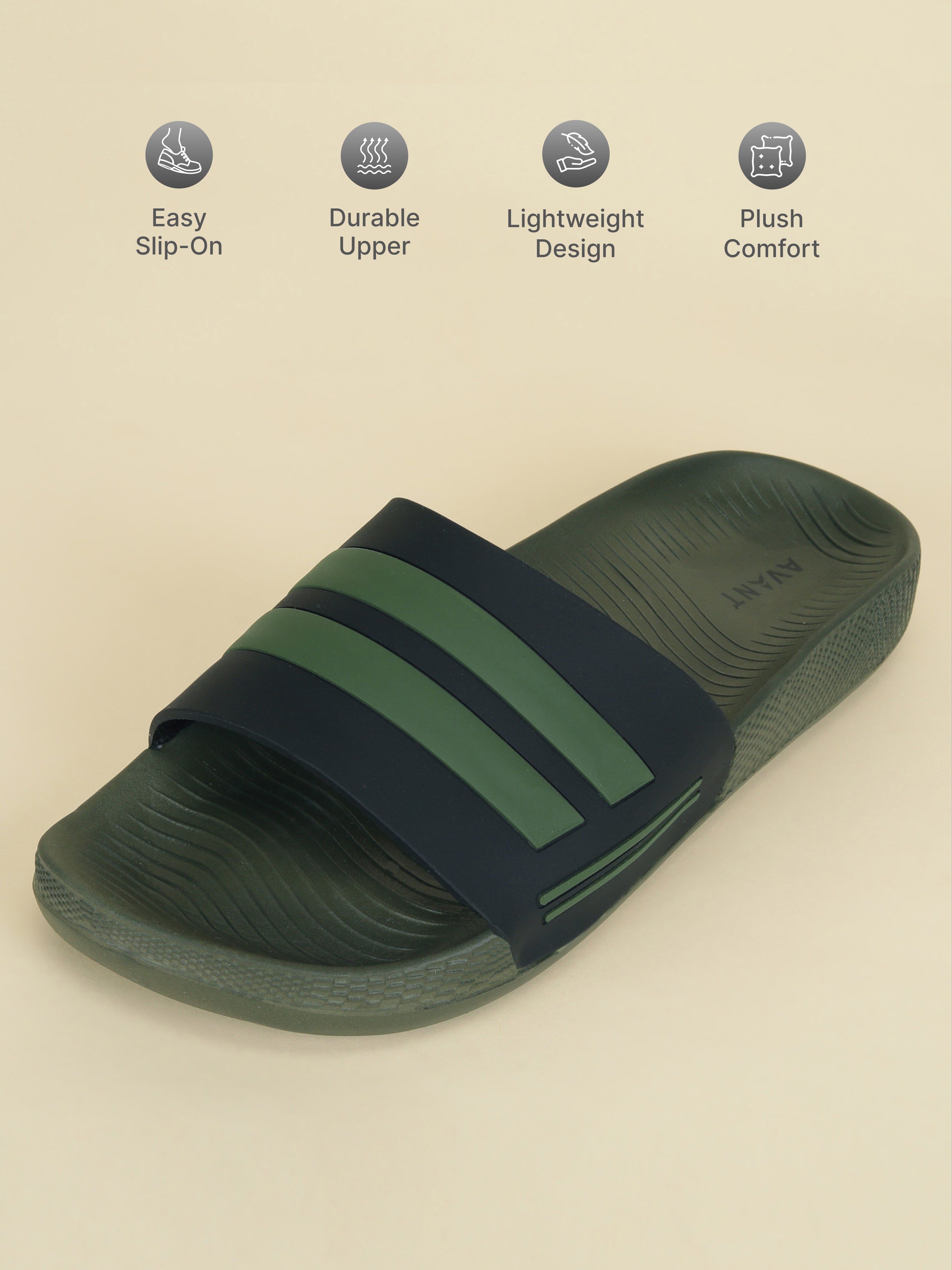 Avant Men’s Mesa Sliders - Olive