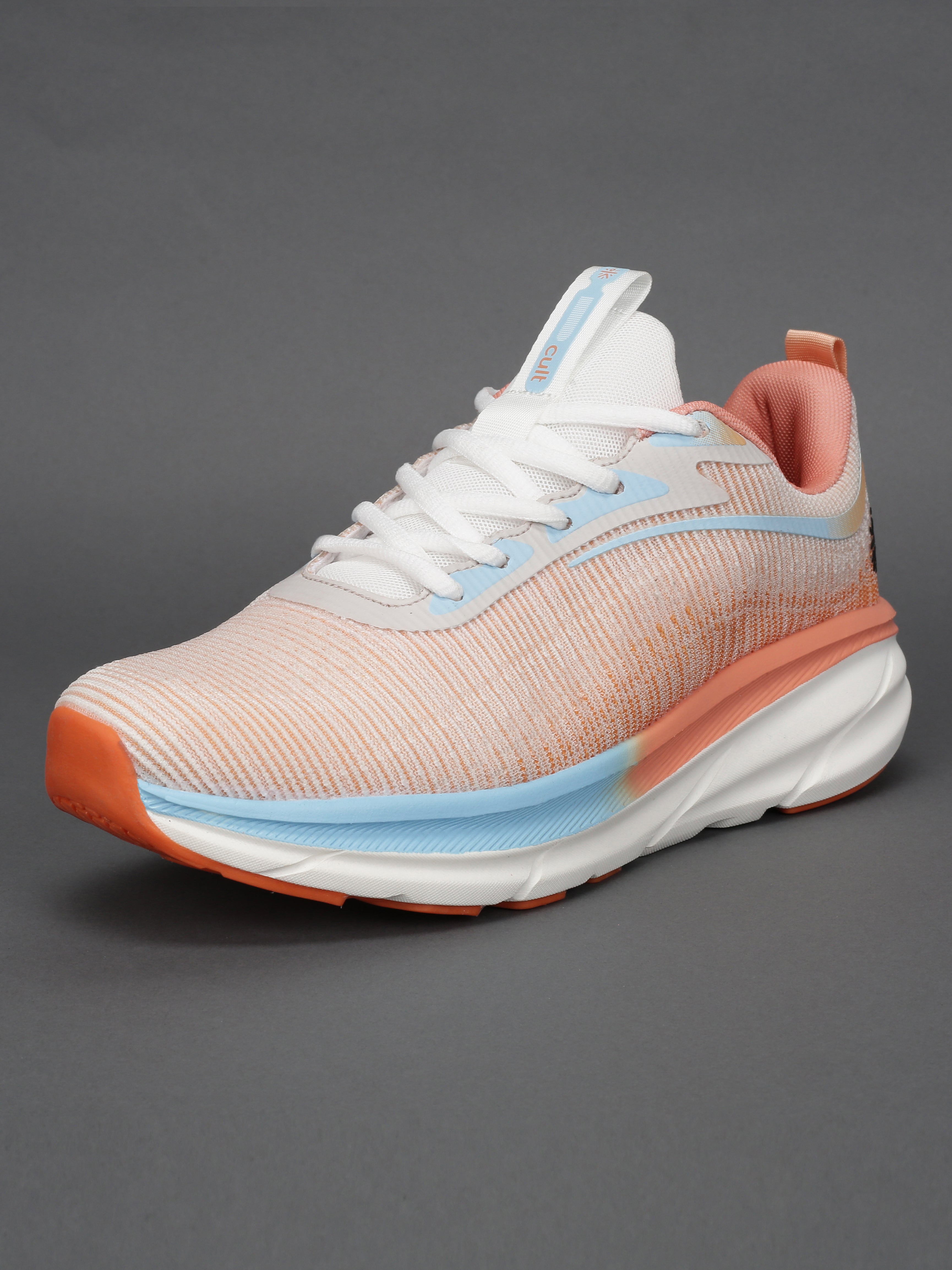 cult Men's Flytor Running Shoes - L. Peach/Ice Blue