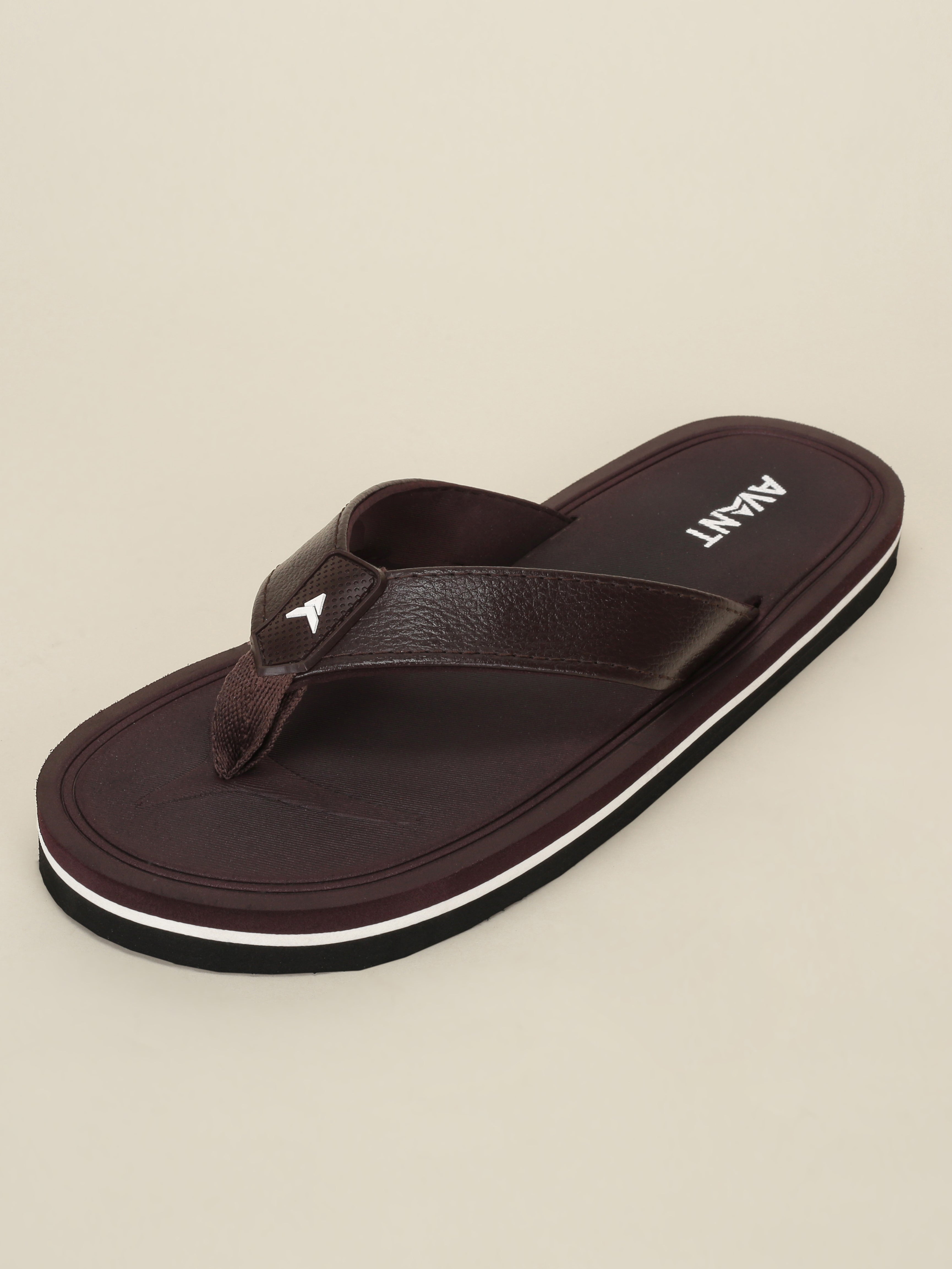 Avant Men's DailyStep Flip Flops - Brown