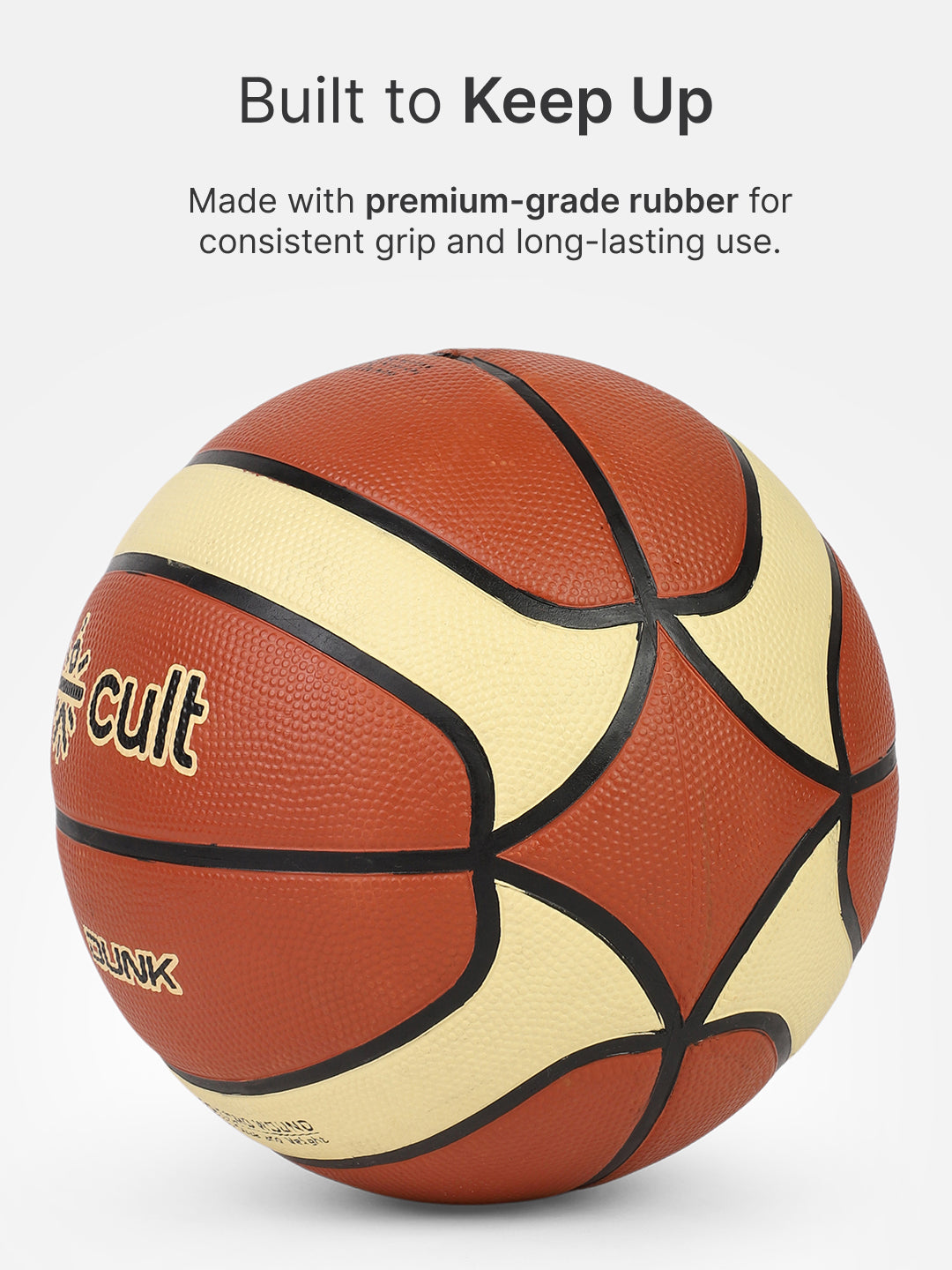 cult Basketball Premium Dunk Brown cream Size 7