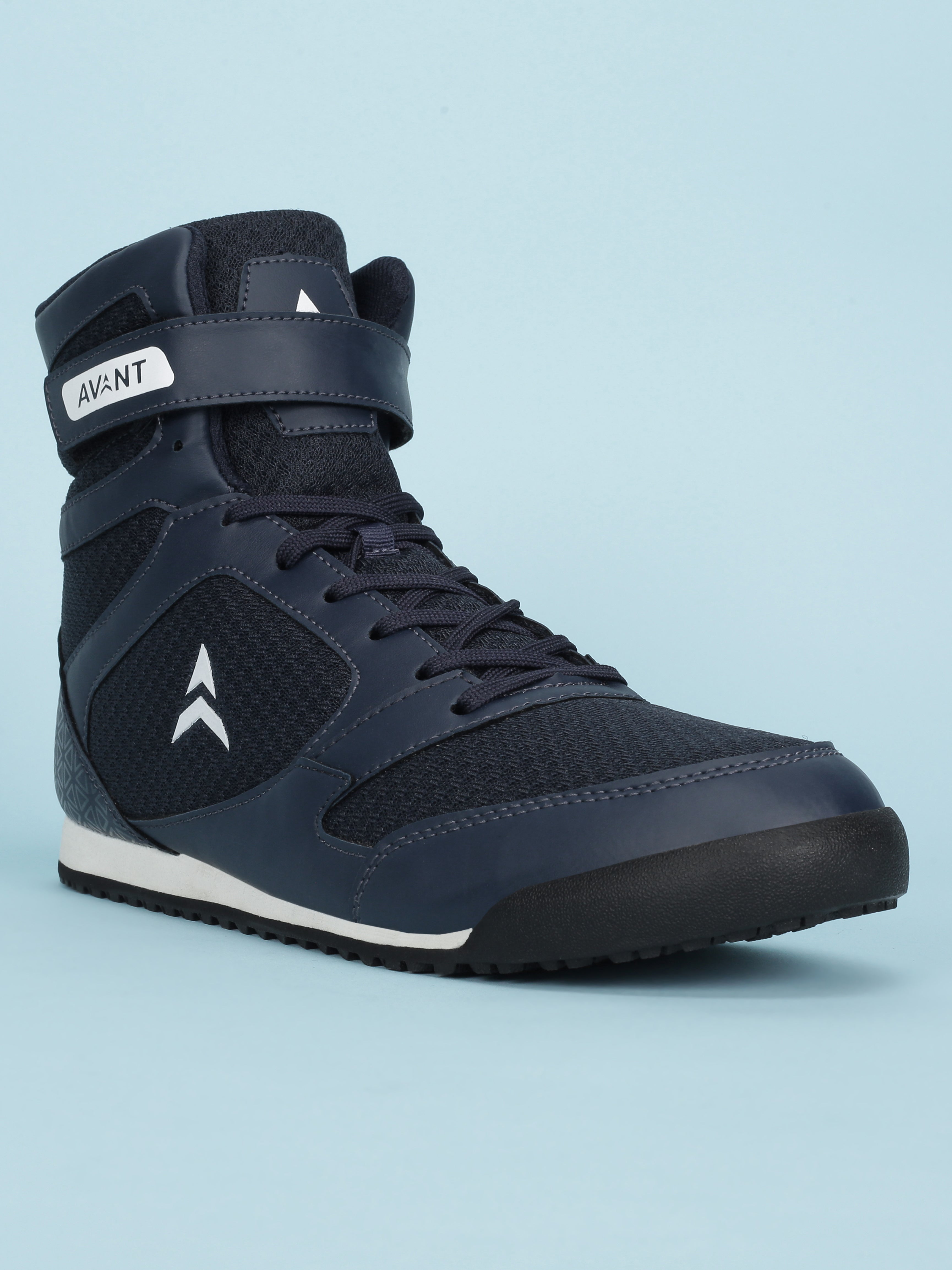Avant Men's Uppercut Boxing Shoes - Navy Blue