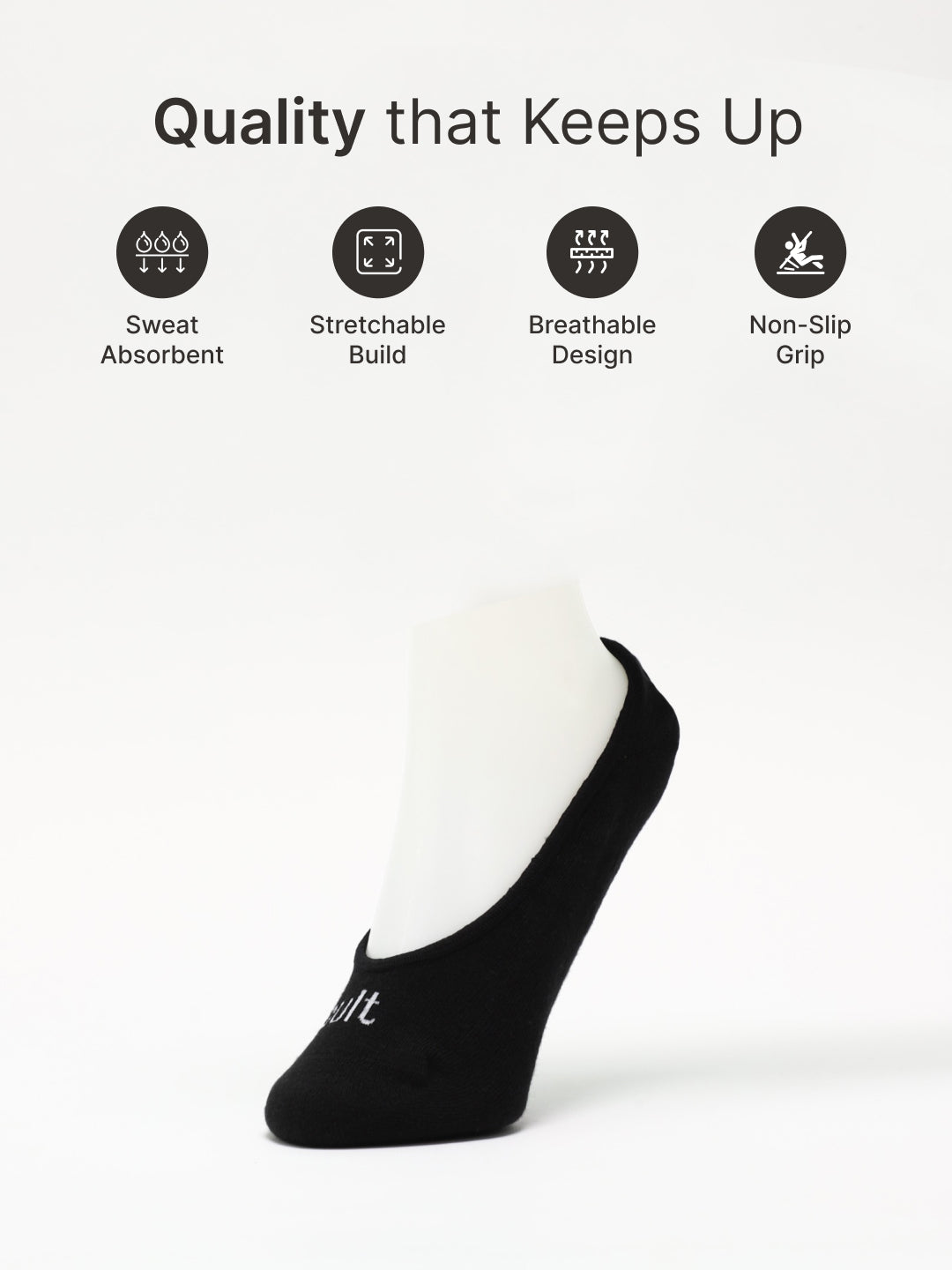 Casual Low Cut Invisible Pack of 3 Multicolour Cotton Blend Men Socks Soft, Breathable & All-Day Comfort