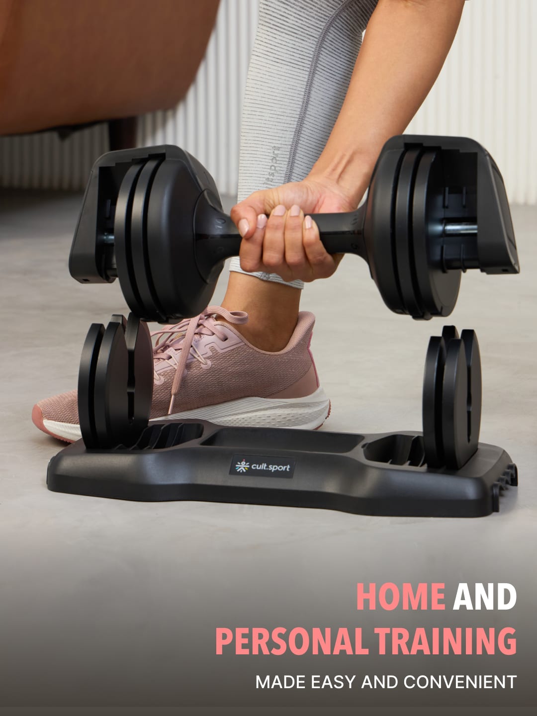 Divo 11.3kg (Pack of 2) Adjustable Dumbbell for Men & Women for Fitness and Home Workout, Adjustable Dumbbell (6 months extended warranty only on Cultstore.com)