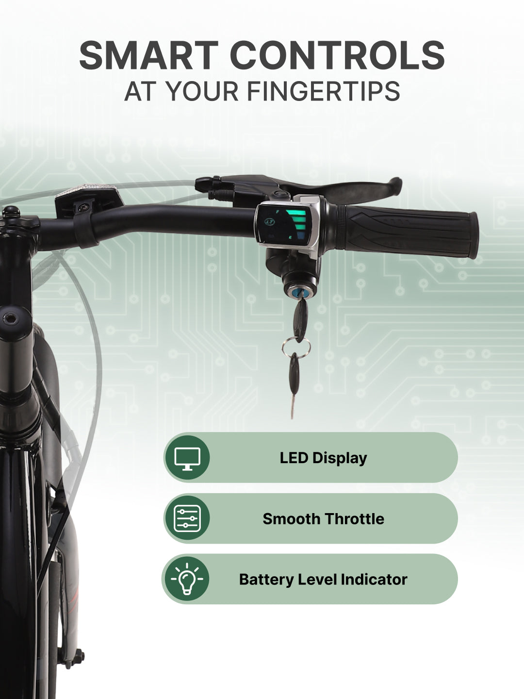 BOLTON27.5TBLACKGREY with 3.5 hrs Fast Charge, Cycling Event BLDC Motor 27.5 inches Single Speed Lithium-ion (Li-ion) Electric Cycle, Ideal for Unisex, 15+ Years