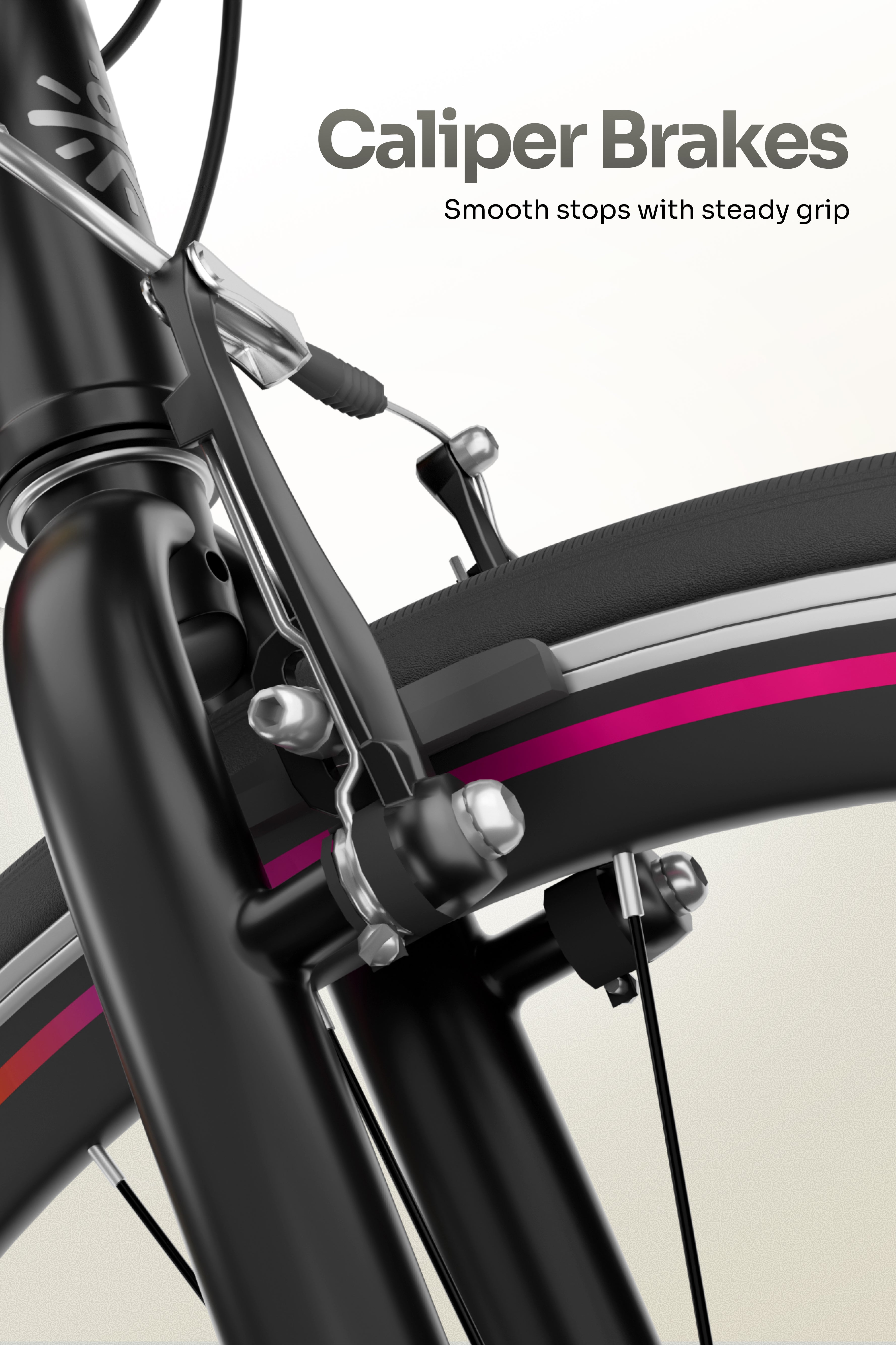Cult Aero 700C 16 Speed Alloy Road Bike – Black