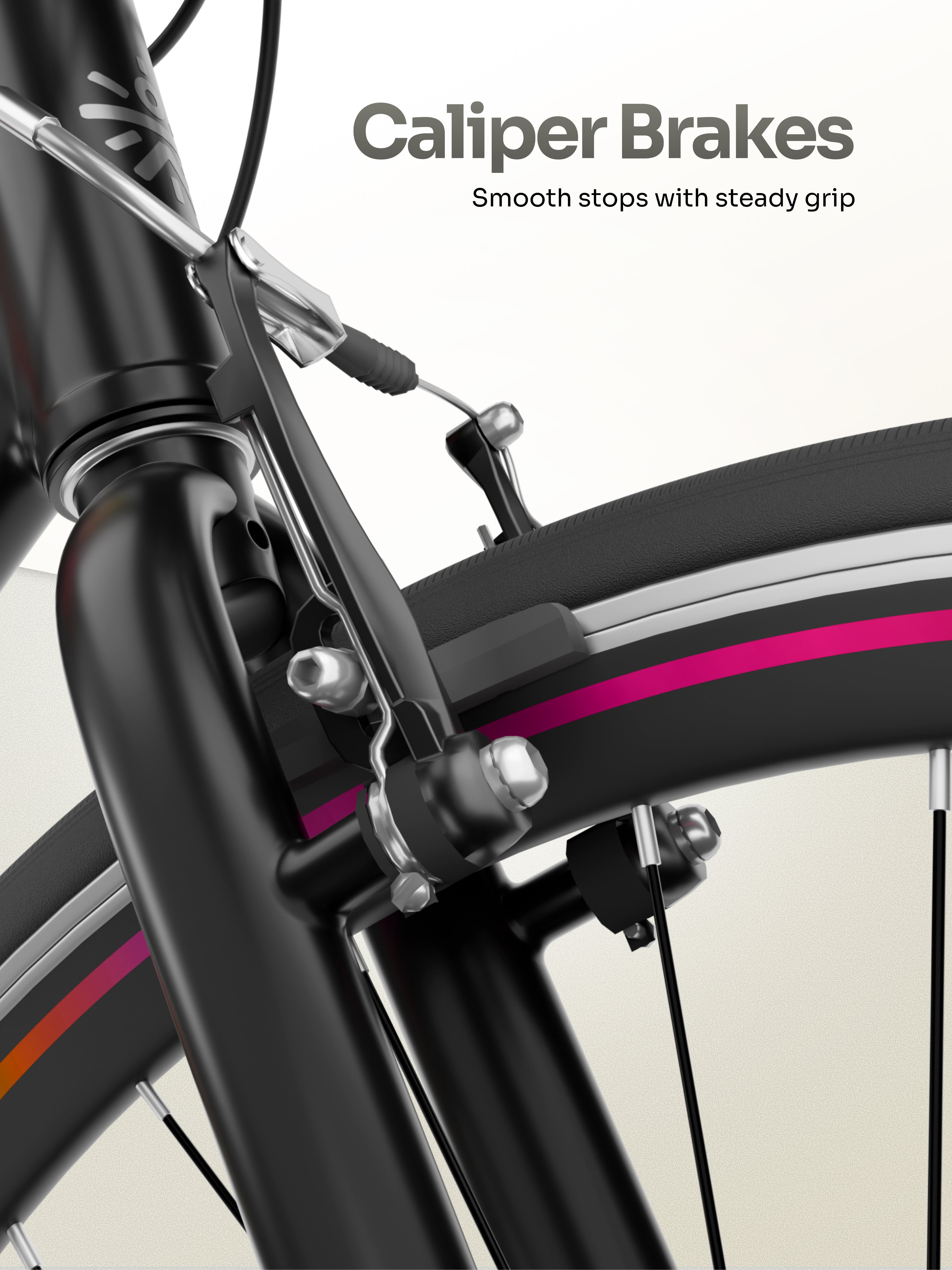 Cult Aero 700C 16 Speed Alloy Road Bike – Black