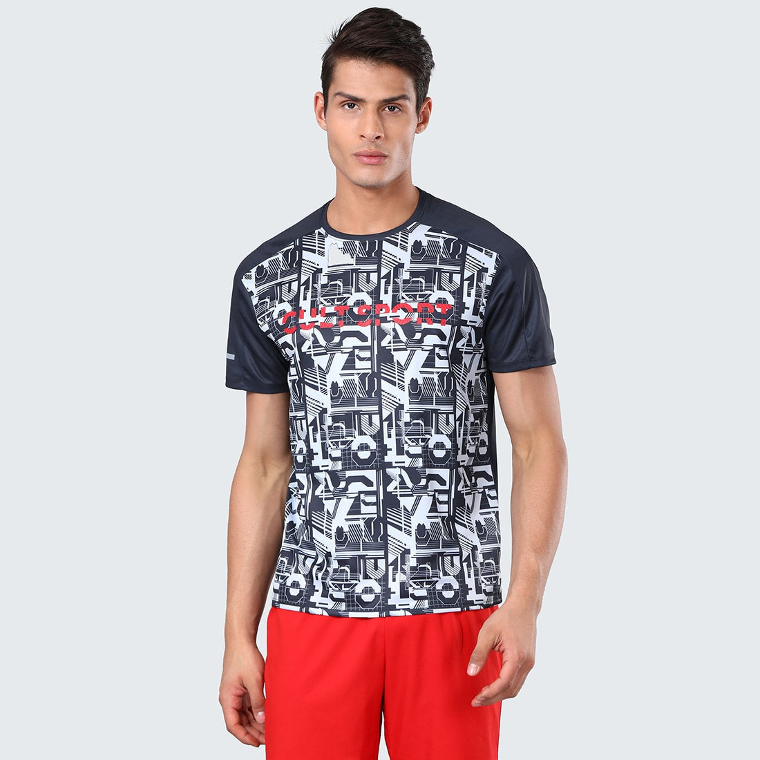 Dugout Matrix Black Gym Tee