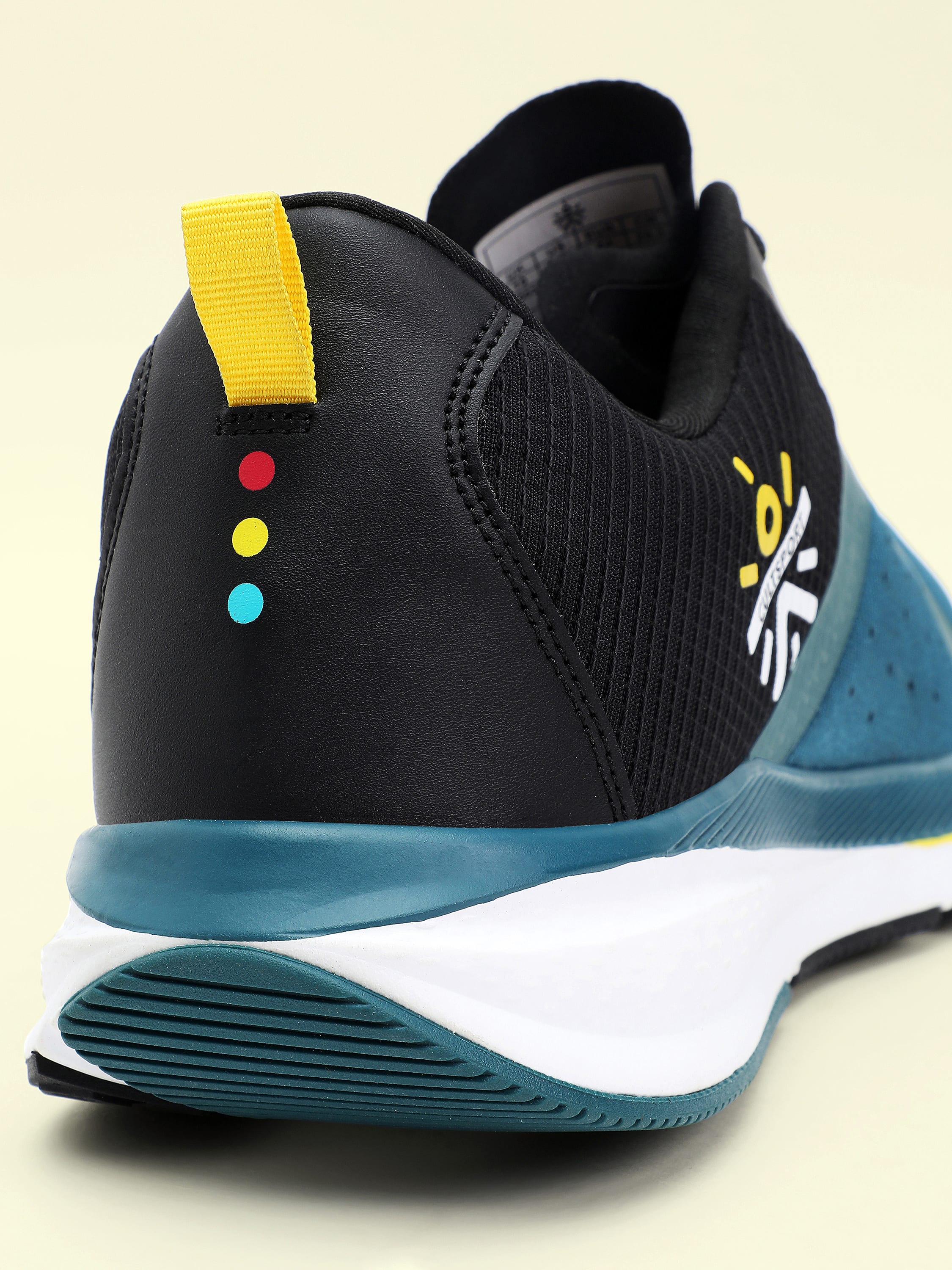 cult Speedster Men Running Shoes - Black/ Dark Teal