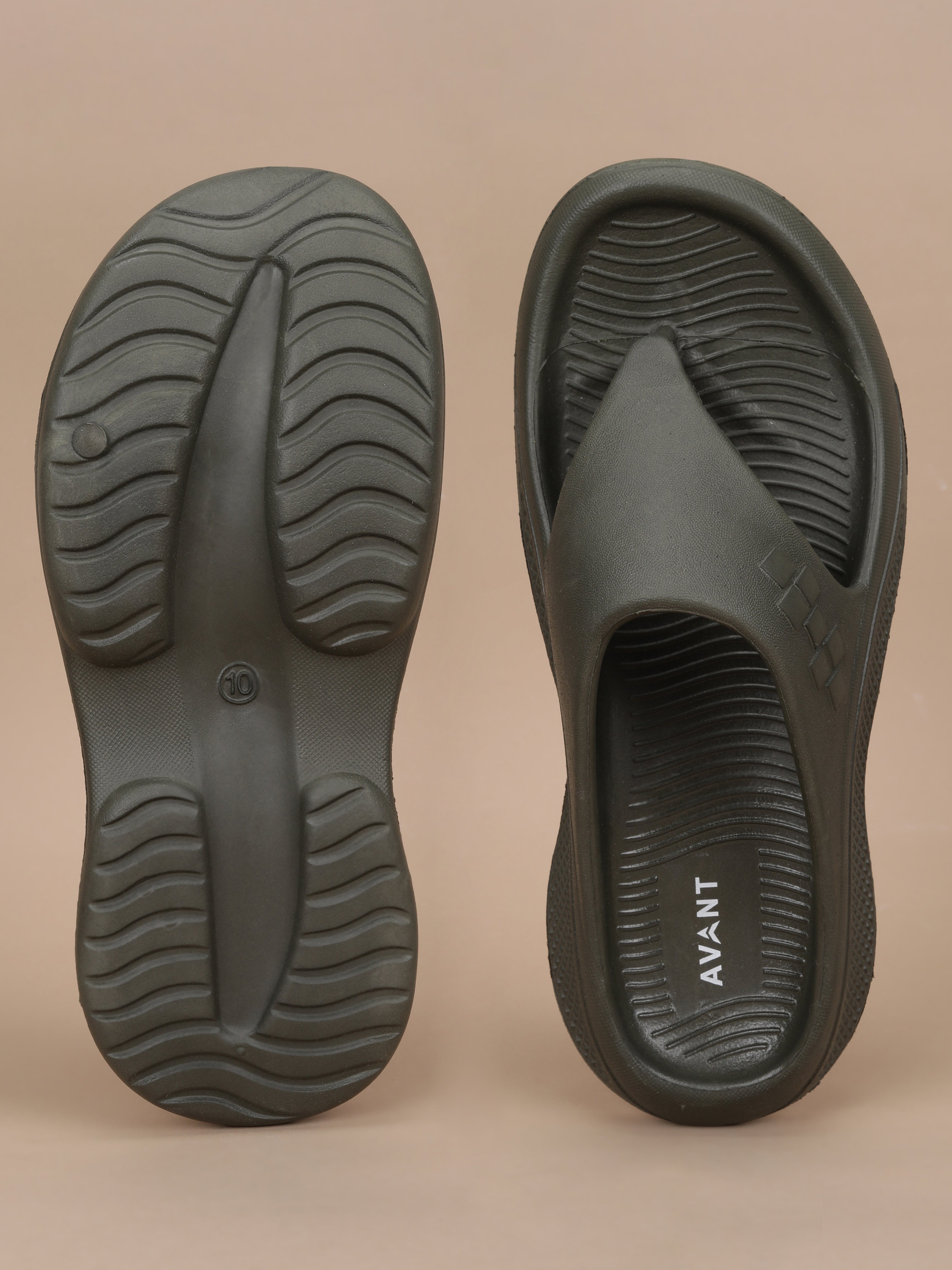 Avant Men's TraqX Sliders - Olive