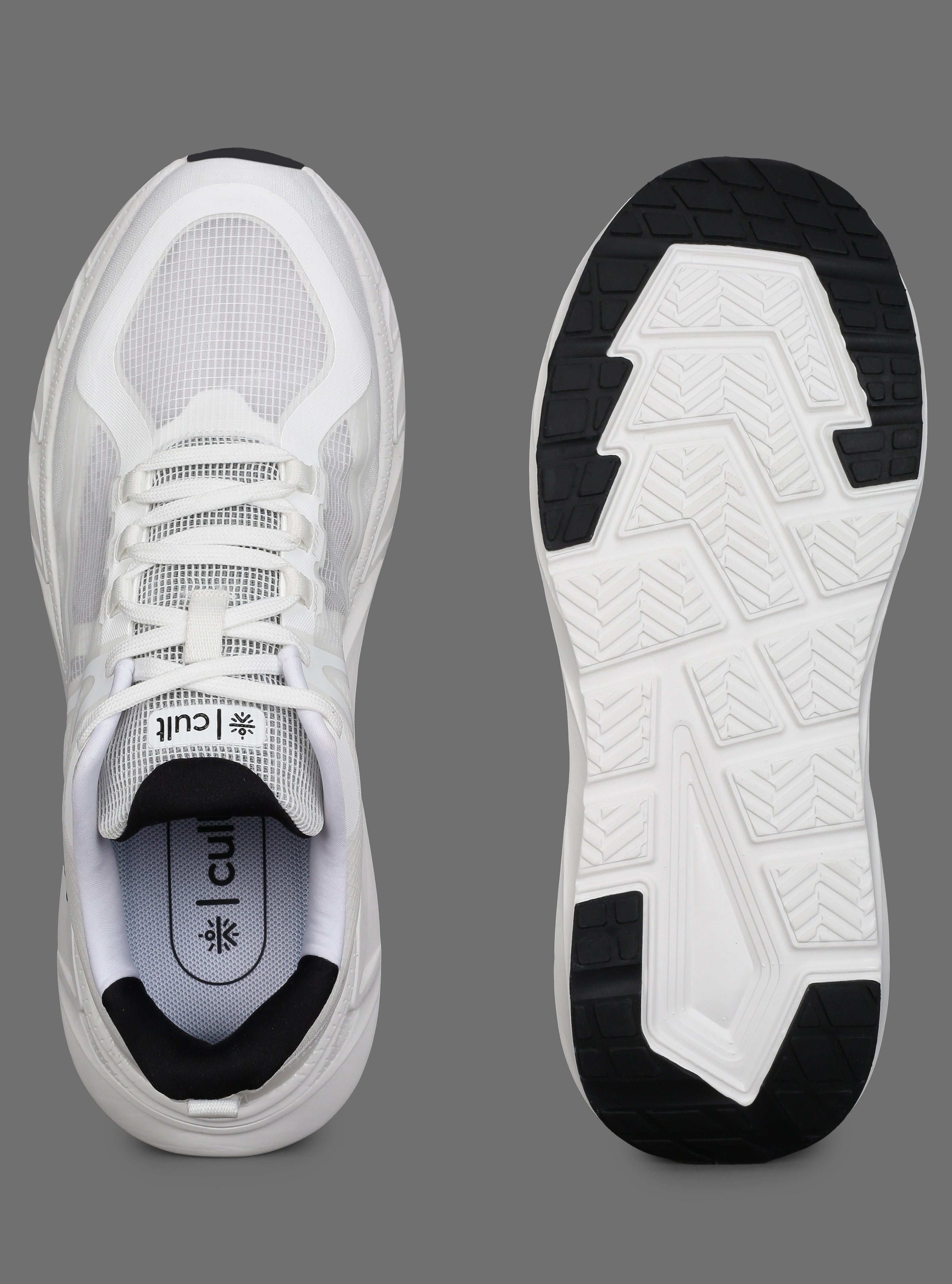 cult Men's Traverse Running Shoes - Off White