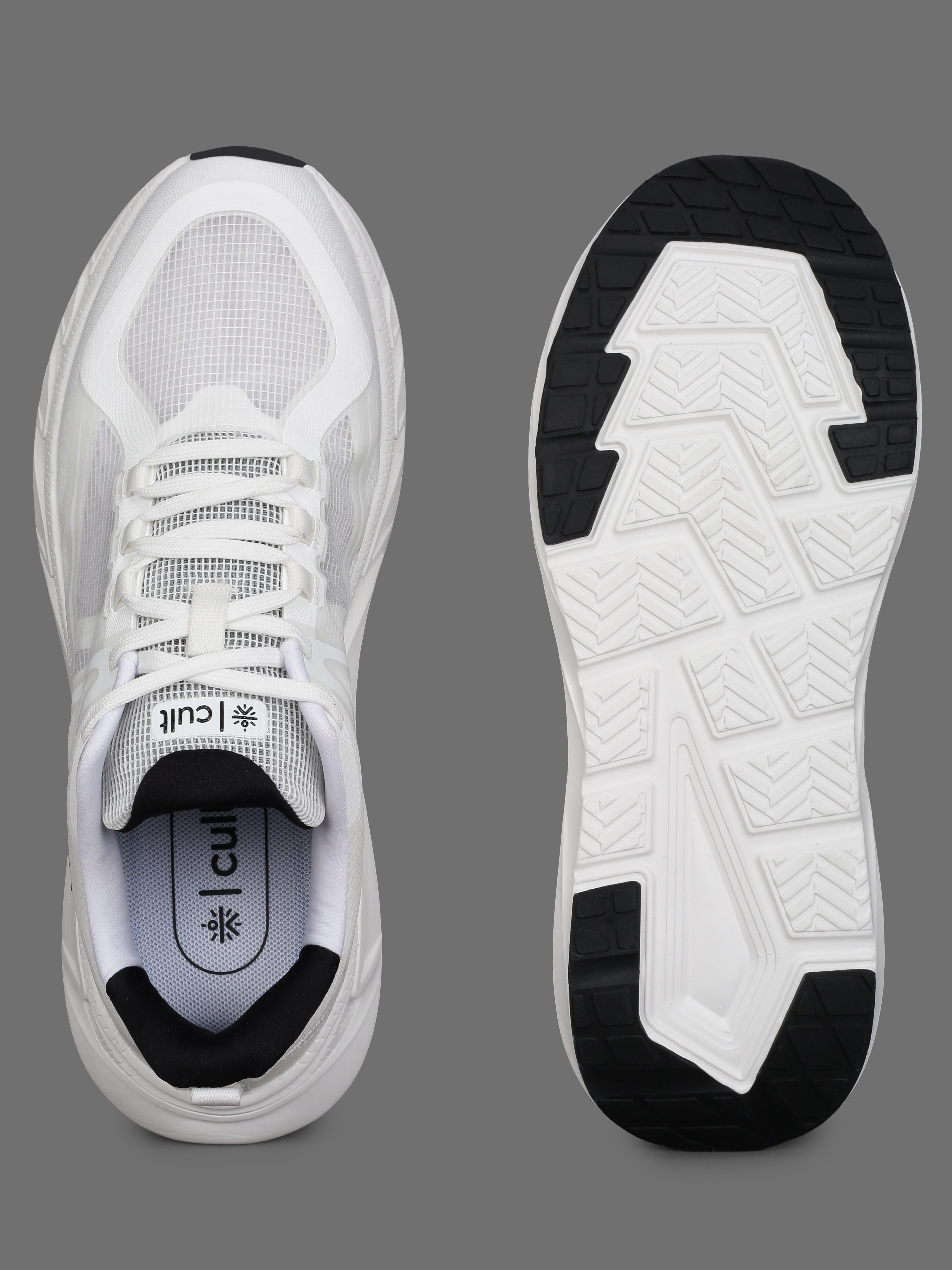 cult Men's Traverse Running Shoes - Off White