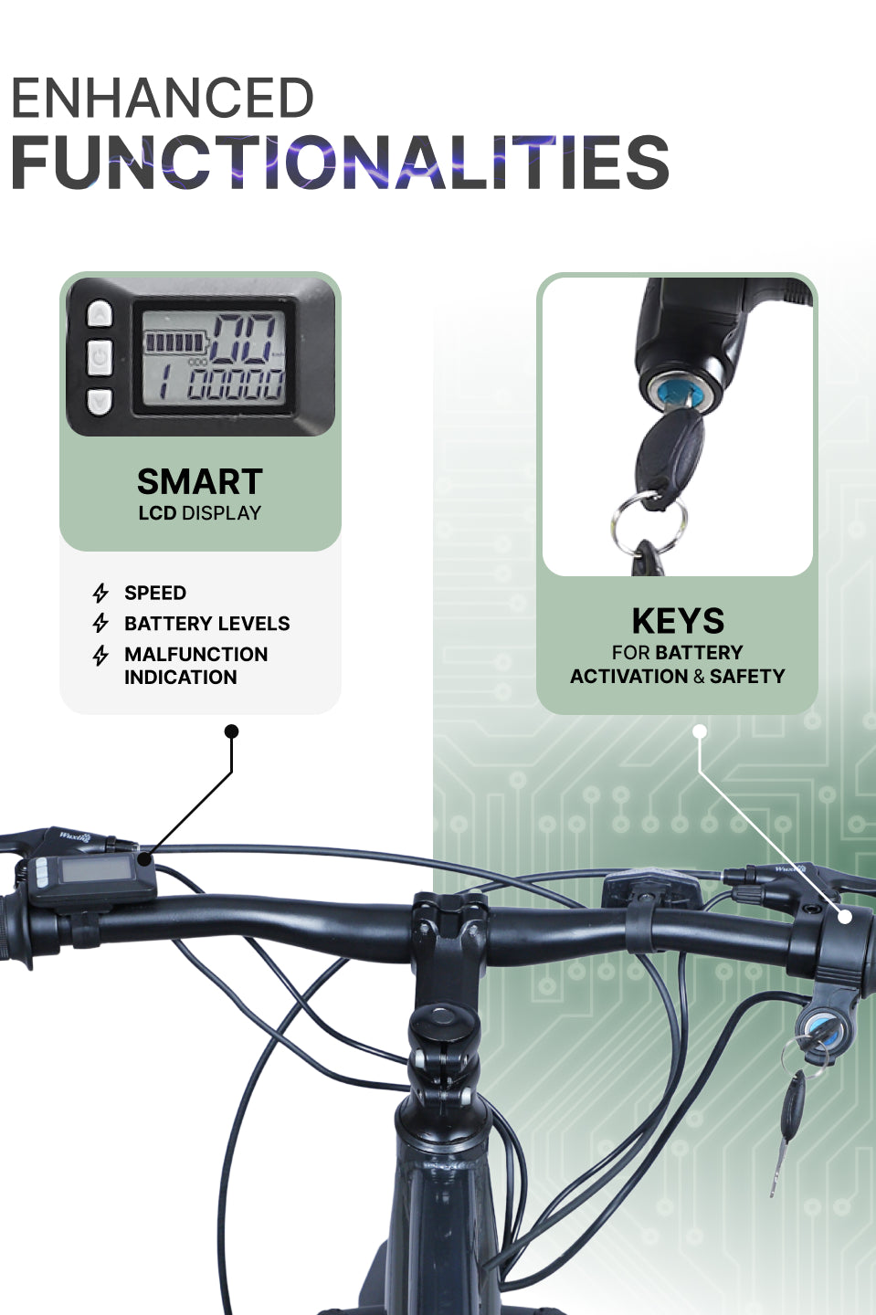 Escalator 27.5T Blue Grey with 250W BLDC Motor| 4 Hours Fast Charge| 7.8 Ah Li-ion Battery| Up to 35 Km| 27.5 Inches Wheels| Single Speed Electric Cycle | Ideal for 15+ Years