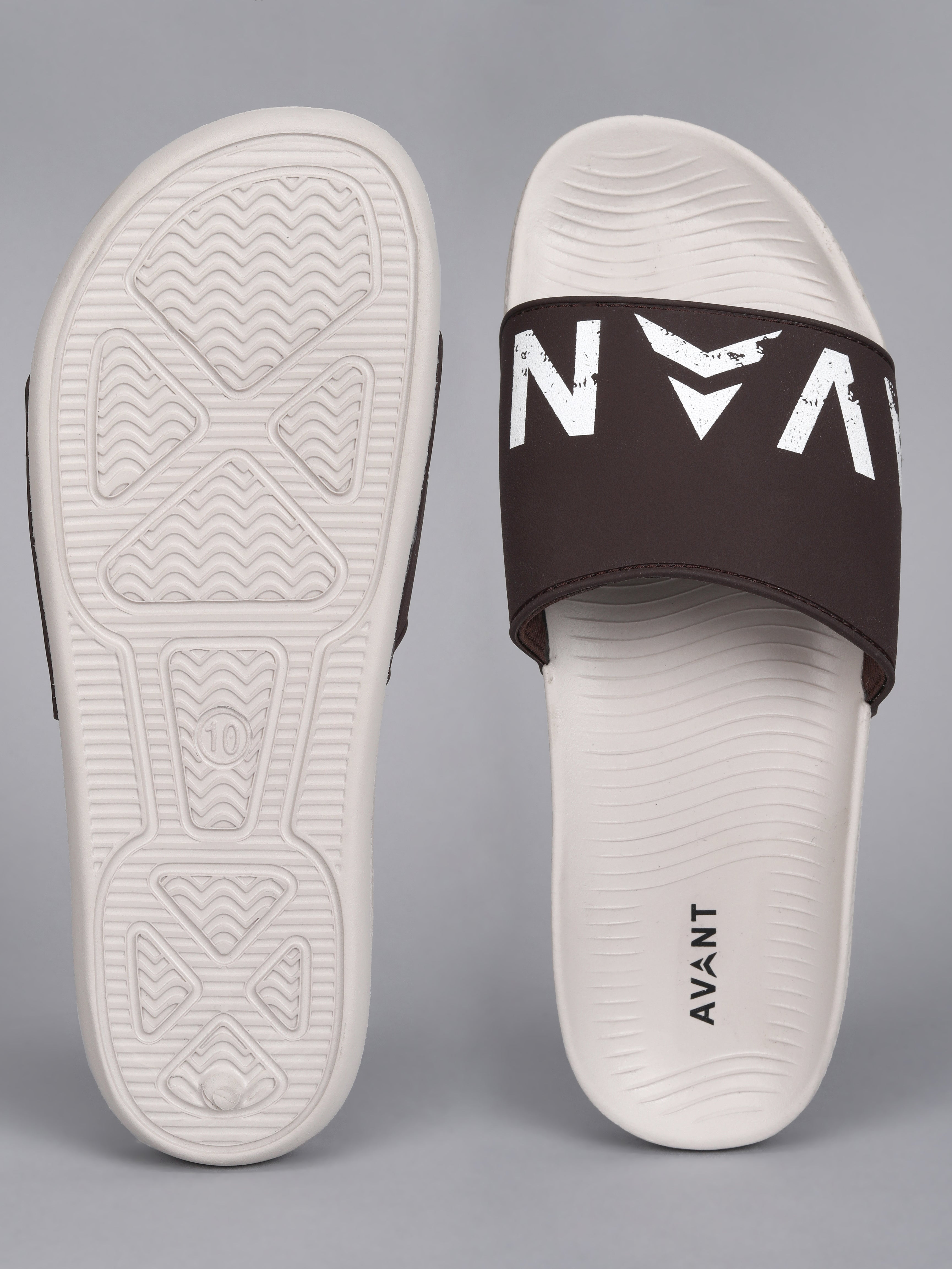 Avant Men’s Flexio Sliders - Brown