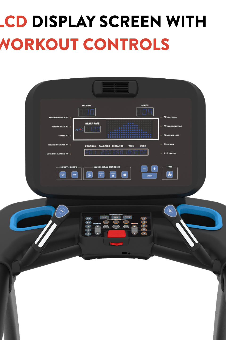 Cult OptiRun Prime CS615D Treadmill | 4HP Motor Power | Max Weight Support: 180Kg | Max Speed - 20kmph (with 6 months extended warranty)