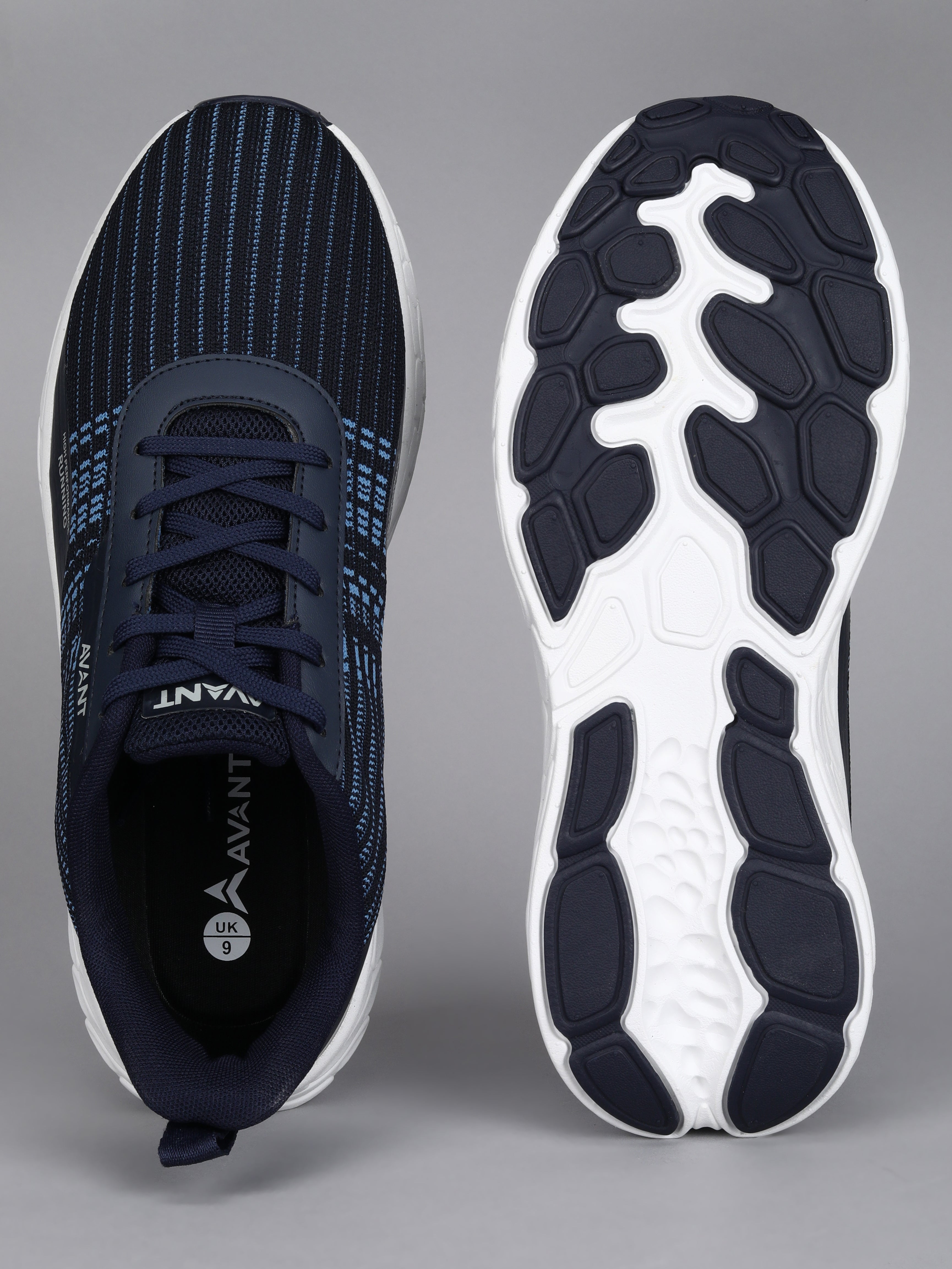 Avant Men's SoleWave Running Shoes - D.Blue