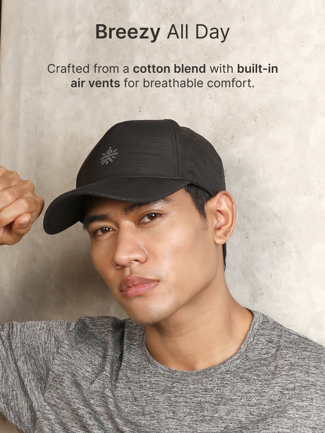 cult Embossing Cap Black