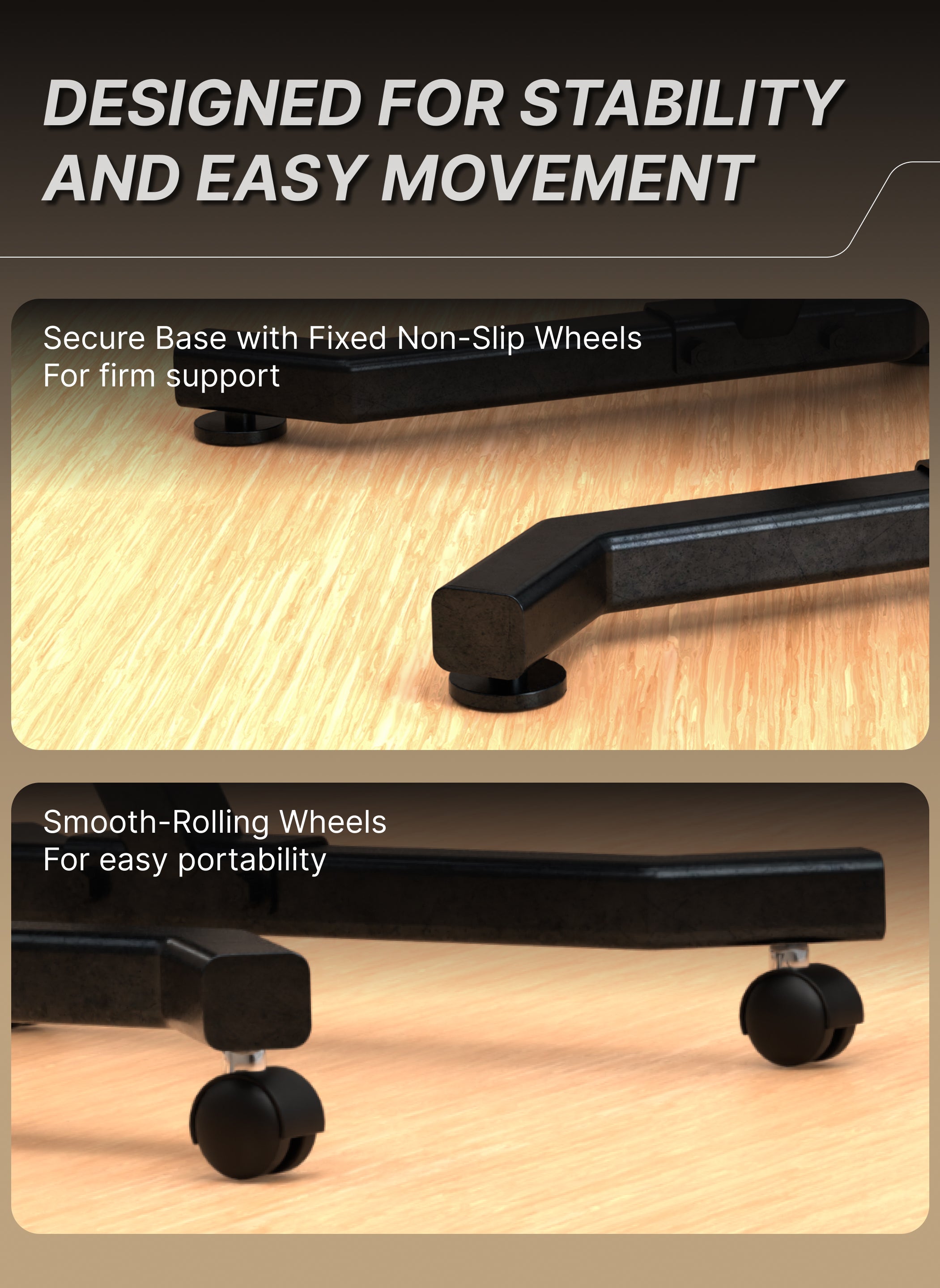 Cult Dumbbell Stand | 100 KG Weight Capacity | With Wheels & Tablet Holder | Protected Edges | Compact Home Gym Storage (6 Months extended Warranty only on Cultstore.com)