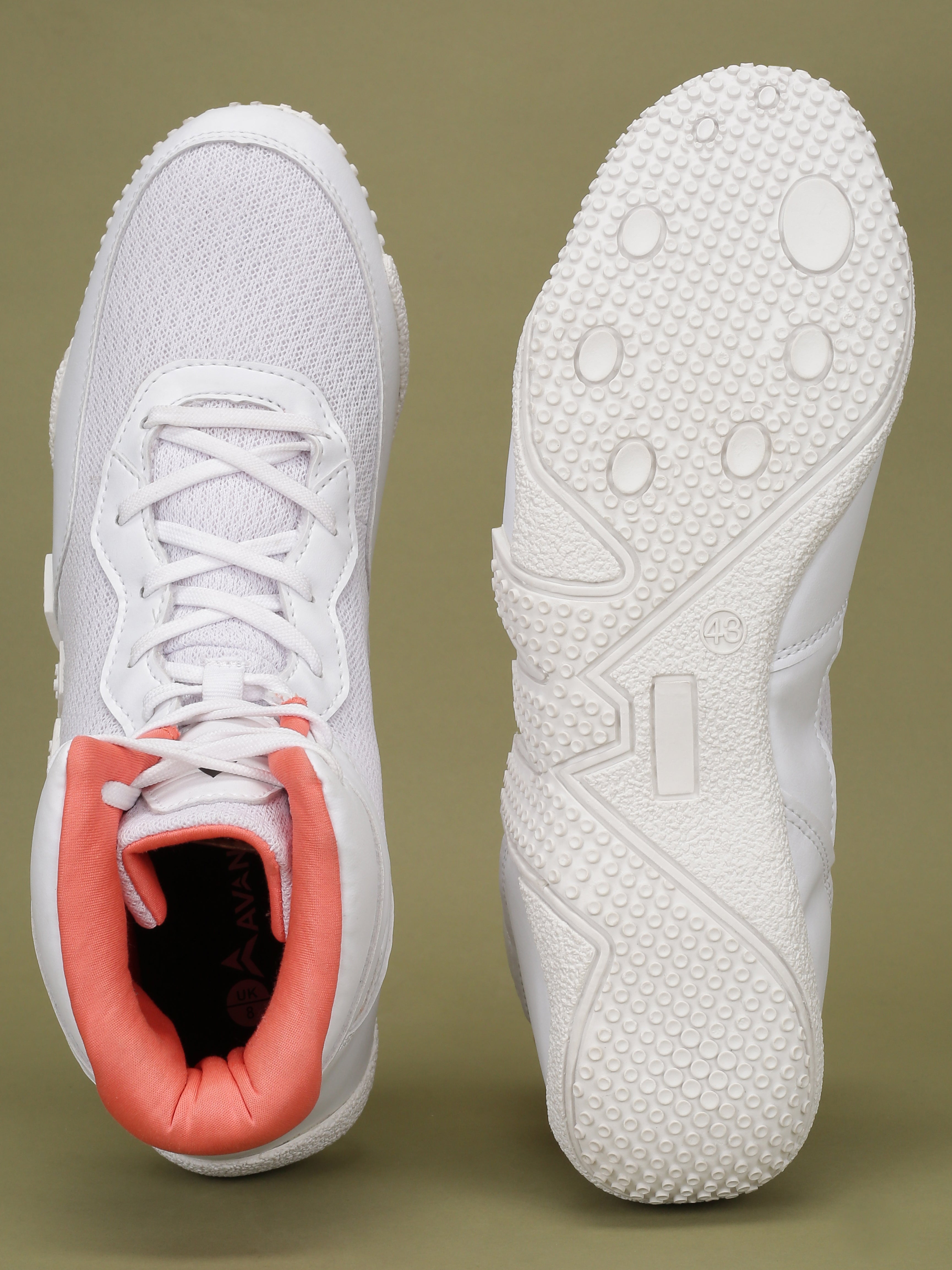 Avant Men's Matstride Kabaddi Shoes - White