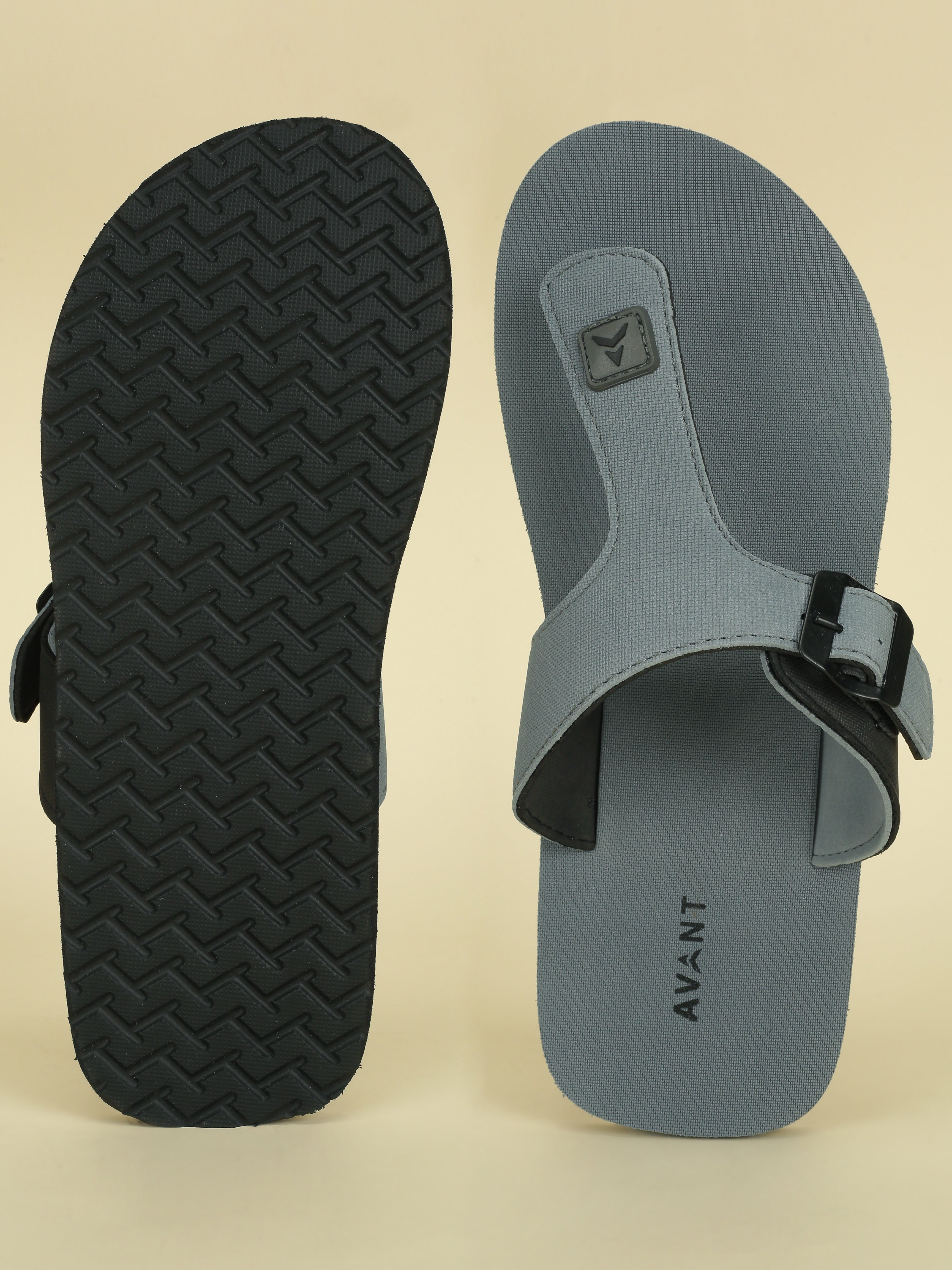 Avant Men's FusionGrip Flip Flops - Grey