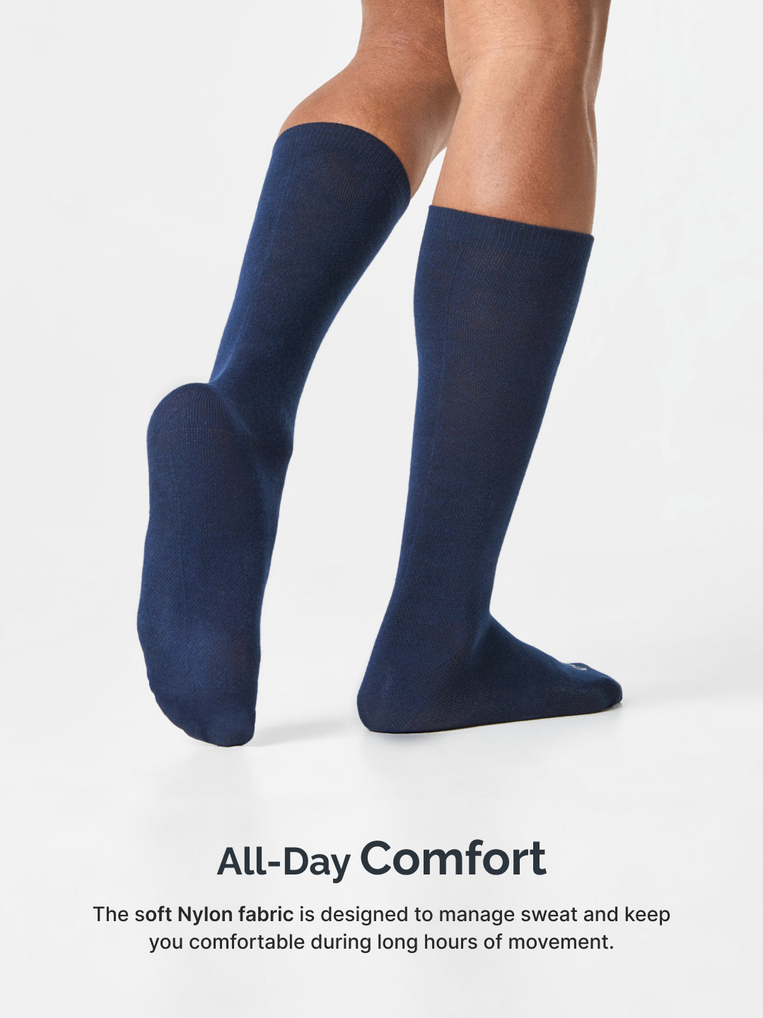 cult Compression Socks Navy Unisex