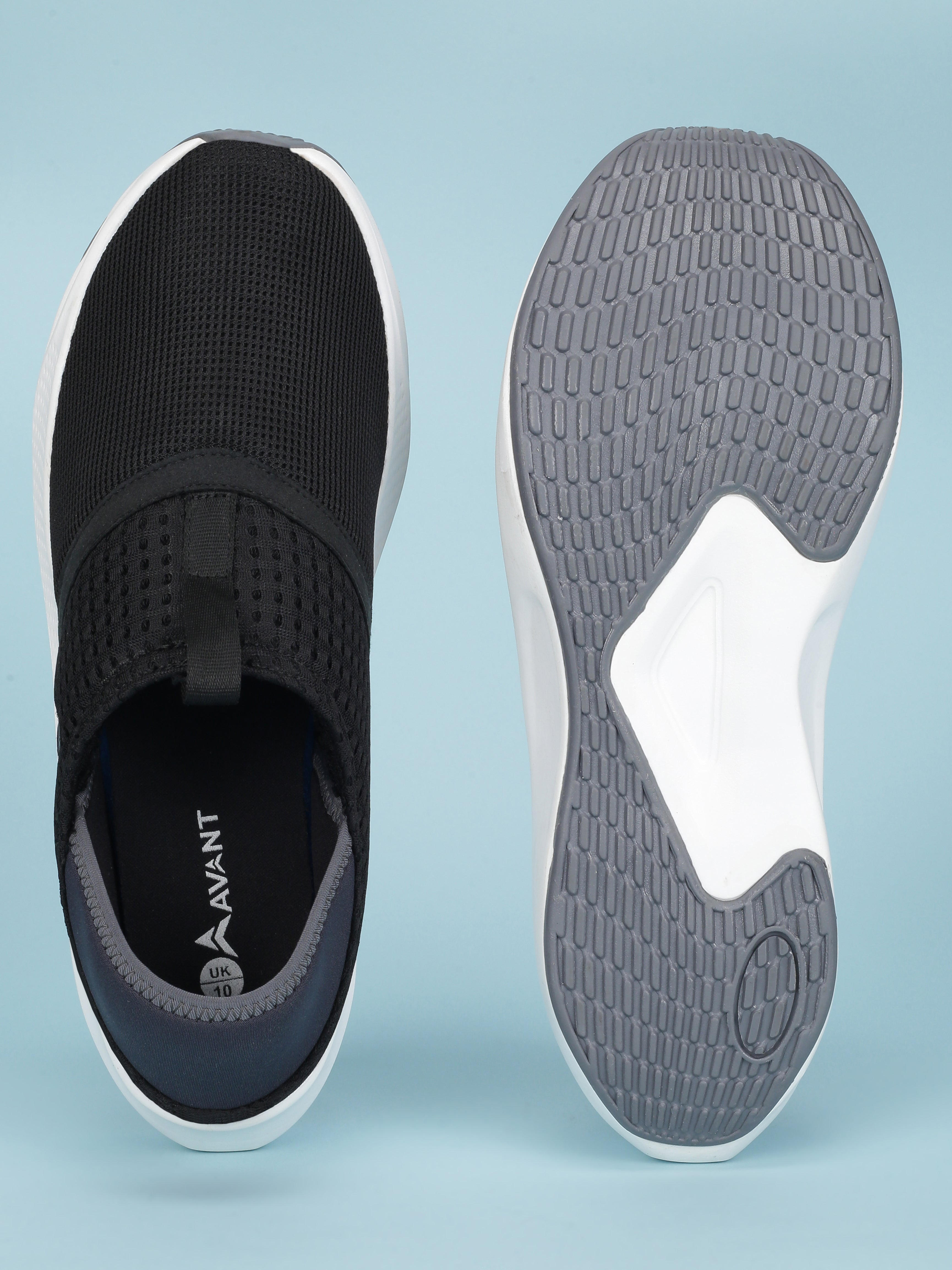 Avant Men's ZeroTie Walking Shoes - Black