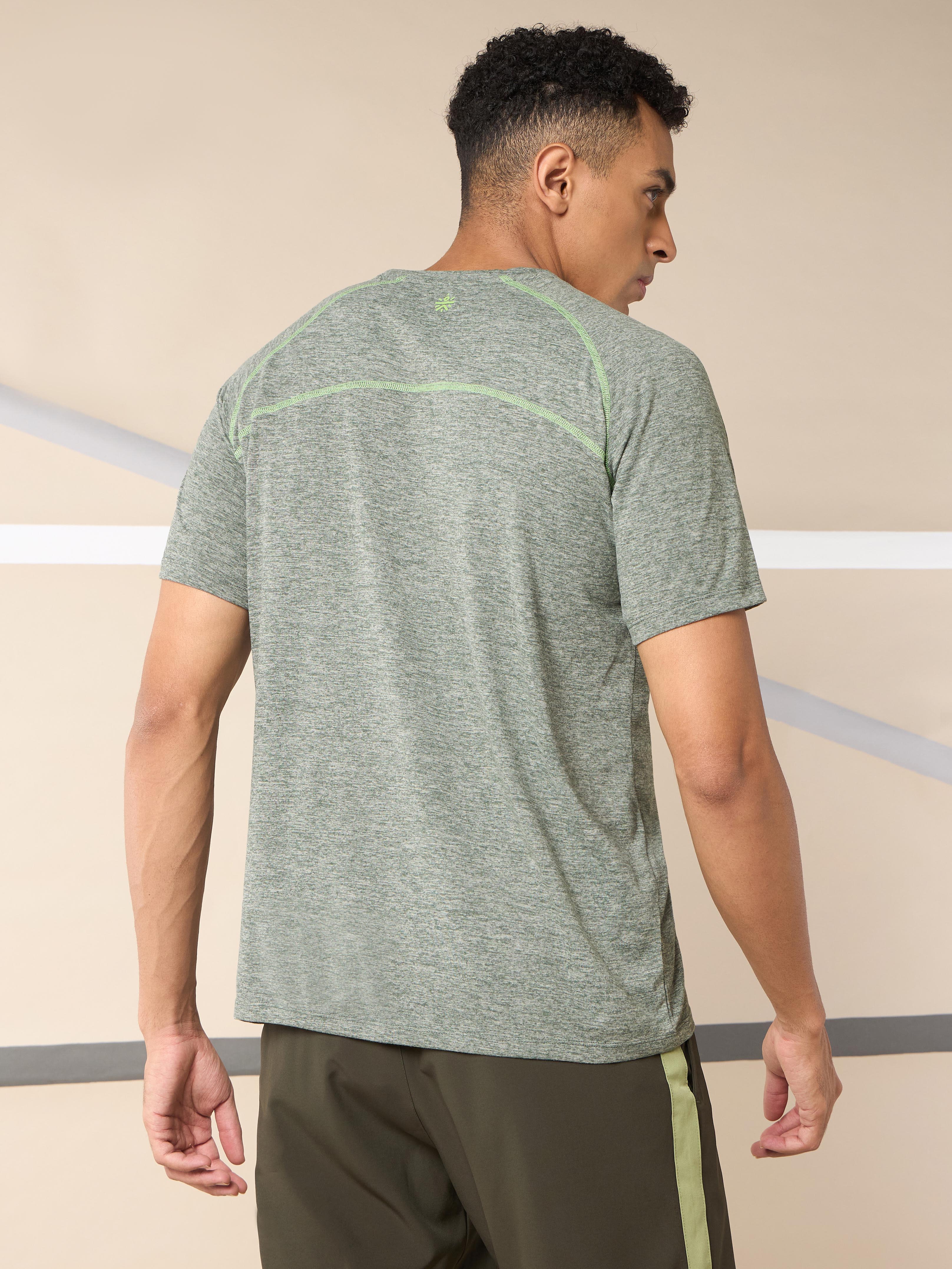 Men's Flex Olive Comfortech T-shirt