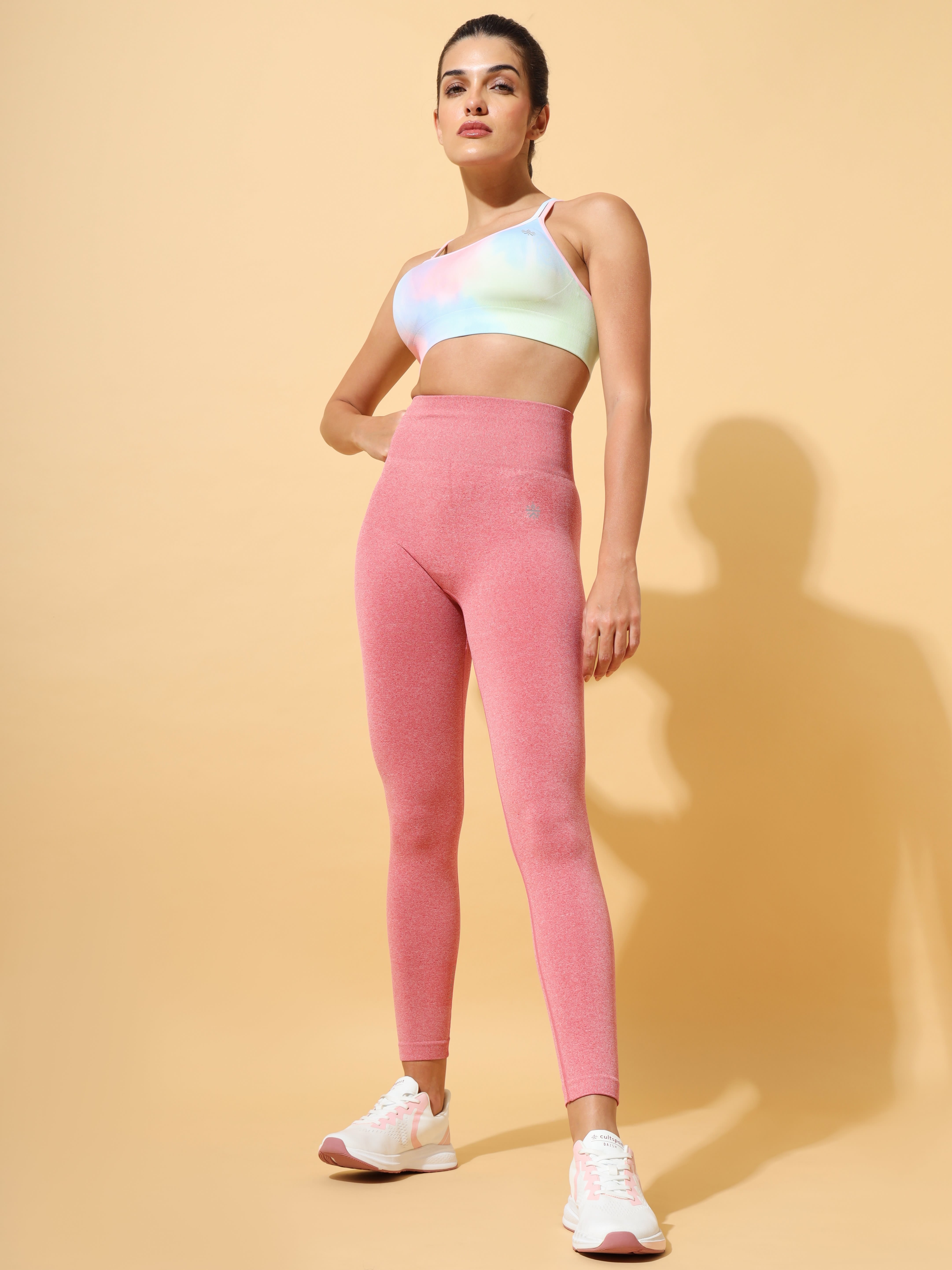 Seamless Solid Anti Chafing Tights