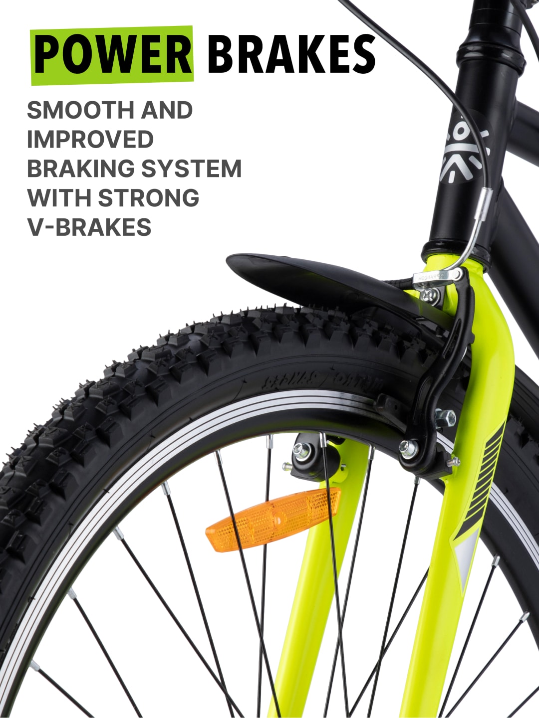 Vegas Black Steel Single Speed Cycle 27.5 inch City Bike with Double Wall Rim and Rigid Fork