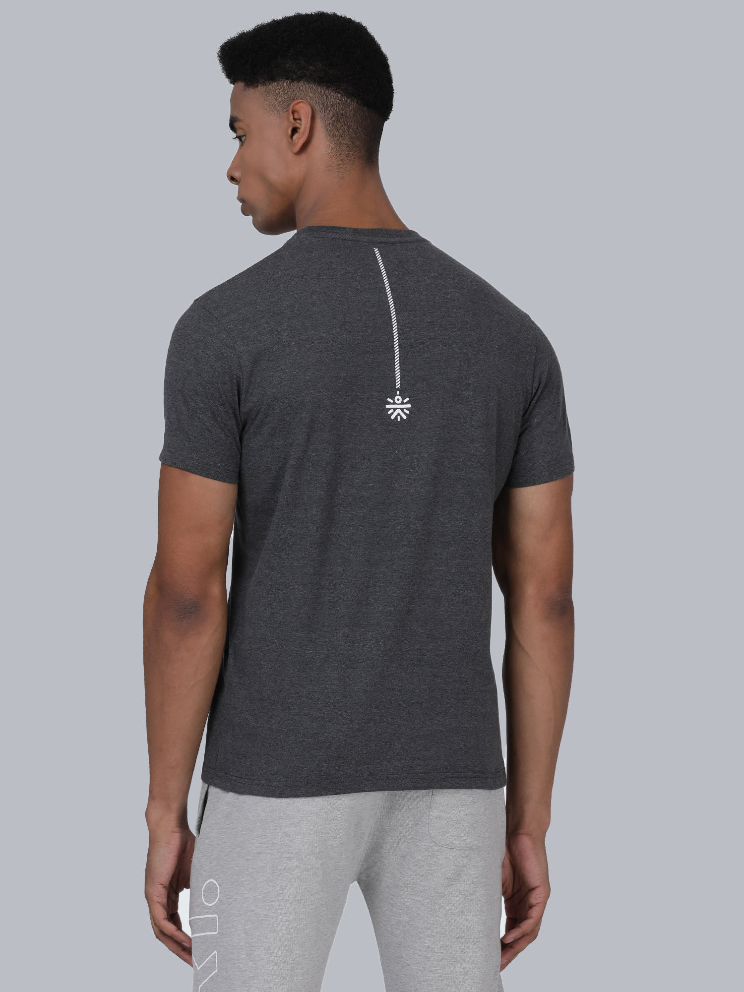 Signature Cult Grey Casual Tee