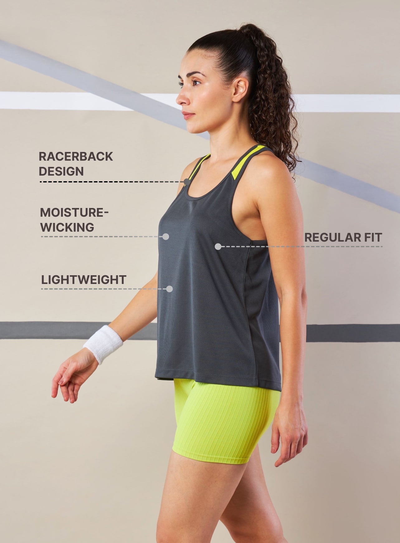 Ultra Run Dry Fit Racerback Tank