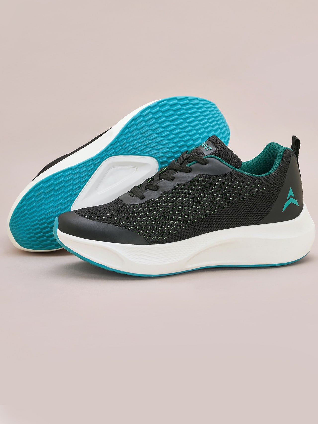 Avant Men's Stark Running Shoes - Black/Green