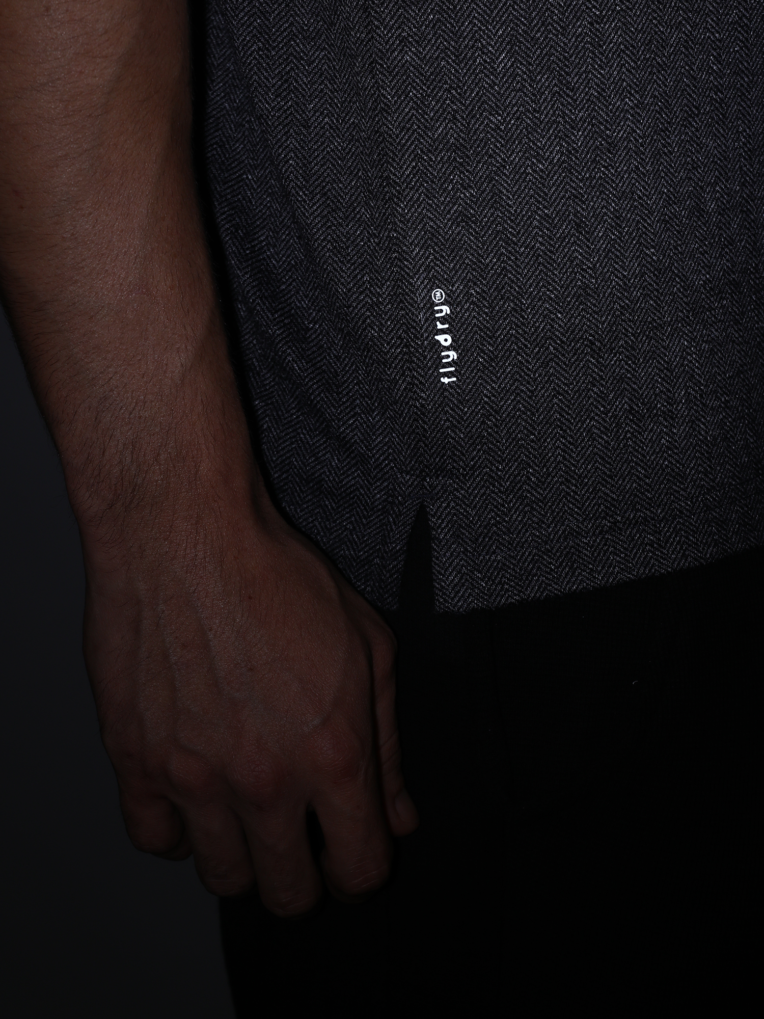 Signature Grey Gym Polo Tee