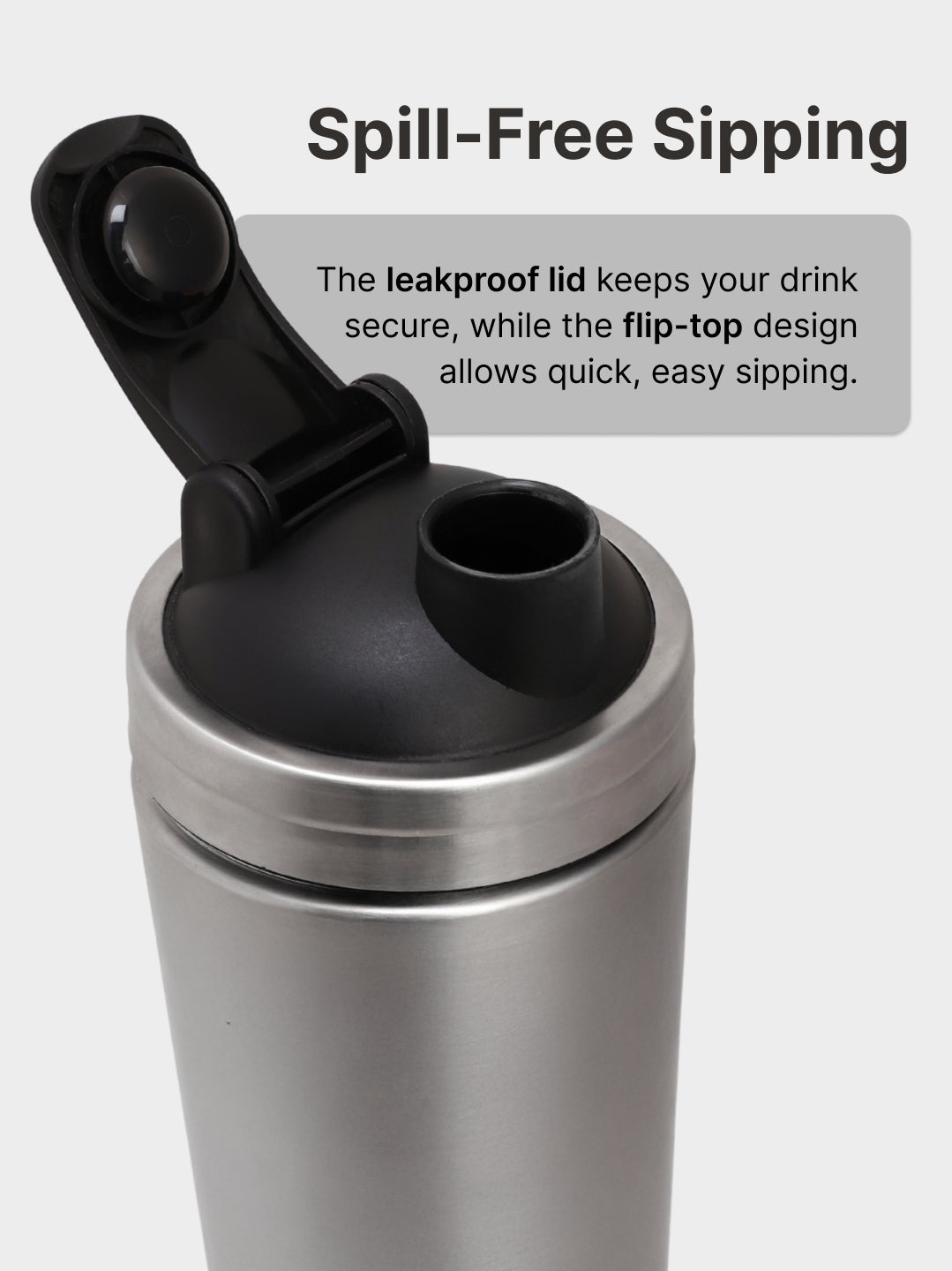 cult Steel Shaker 700ml Silver