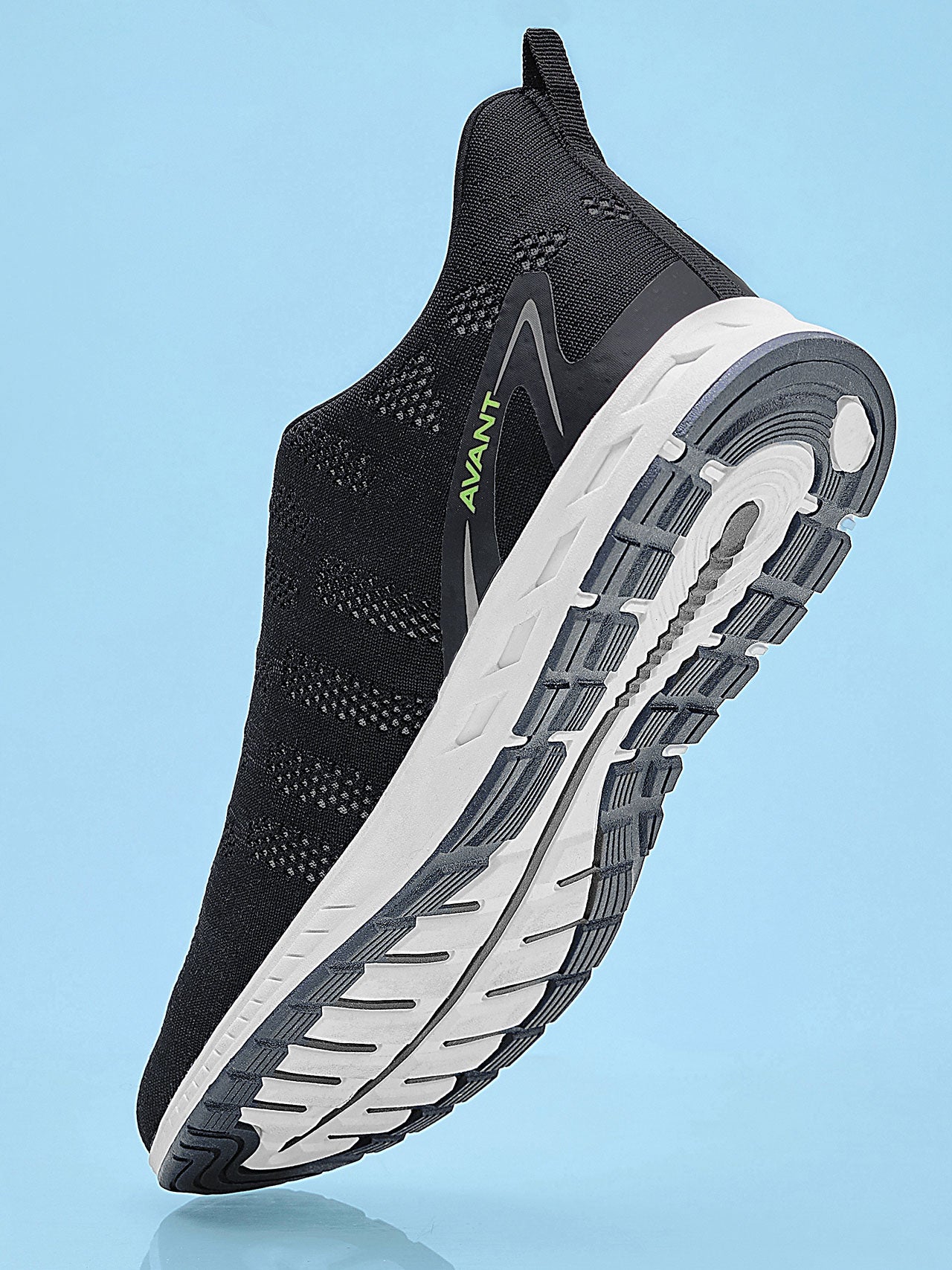 Avant Men's Hurricane Casual Shoes- Black/White