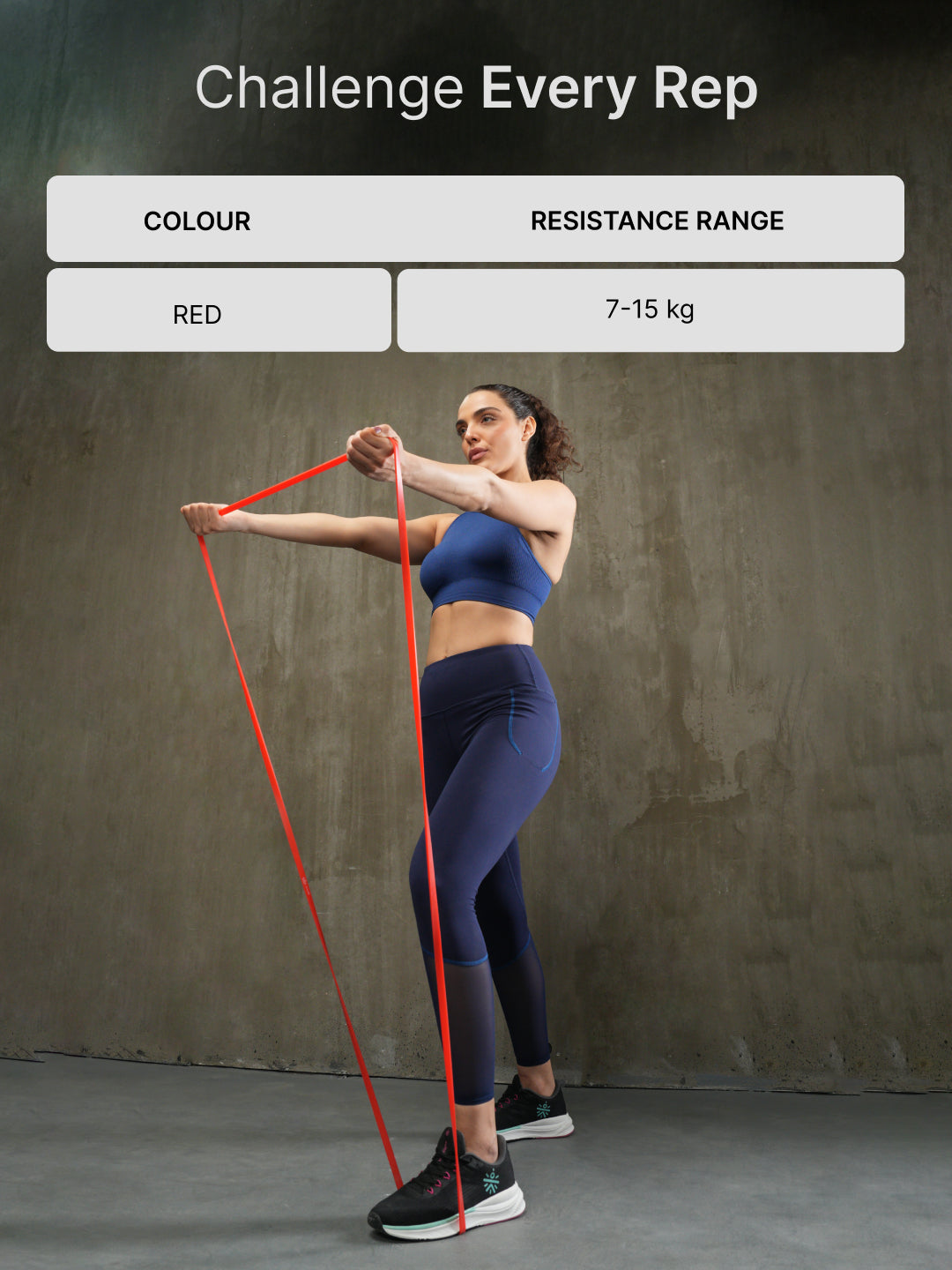 cult Resistance Band Combo Red (7-15kg) & Yellow (2-7kg)