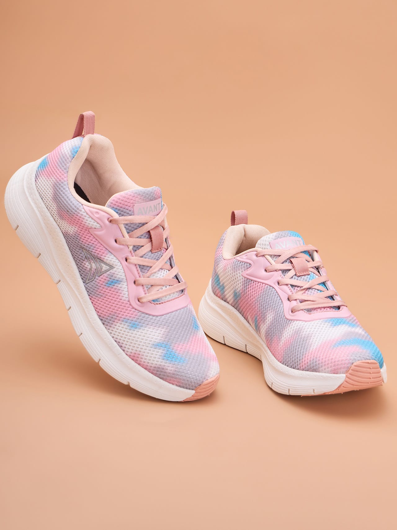 Avant Women's Smoothfit Running shoes-Pink/Blue