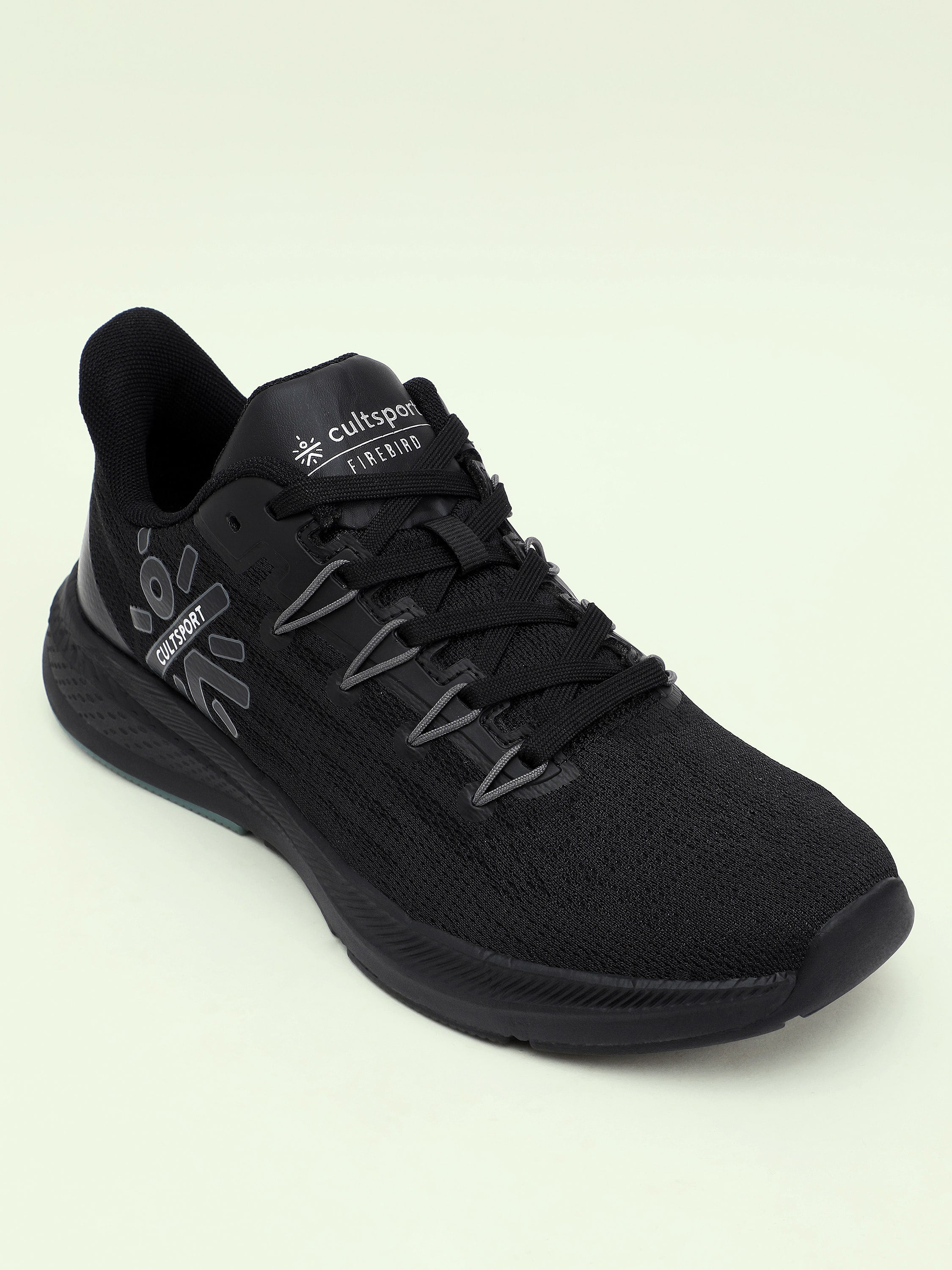 cult Firebird Men Running Shoes - Grey/Black