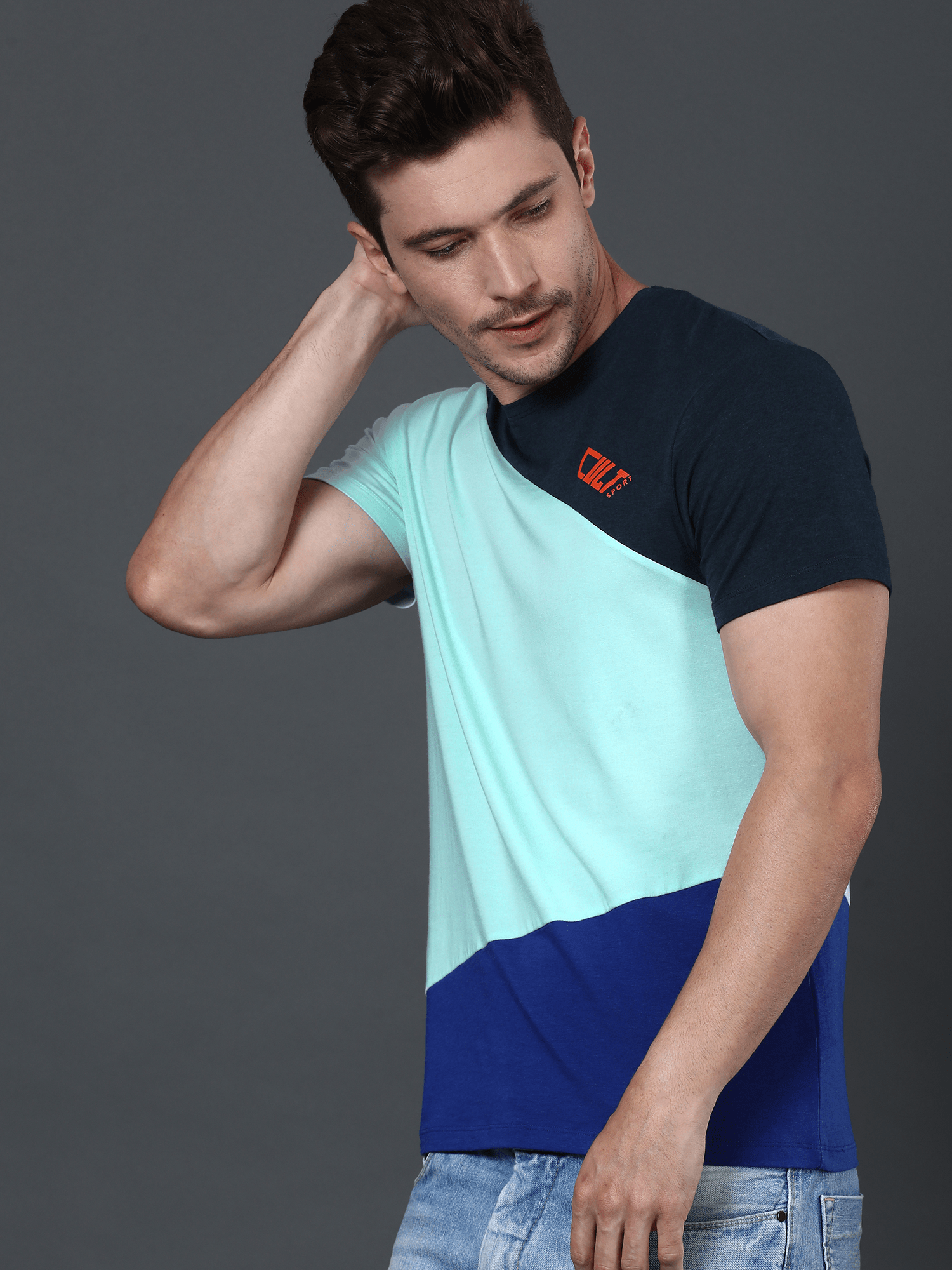 Bamboo Cozy Ice Blue Casual Tee