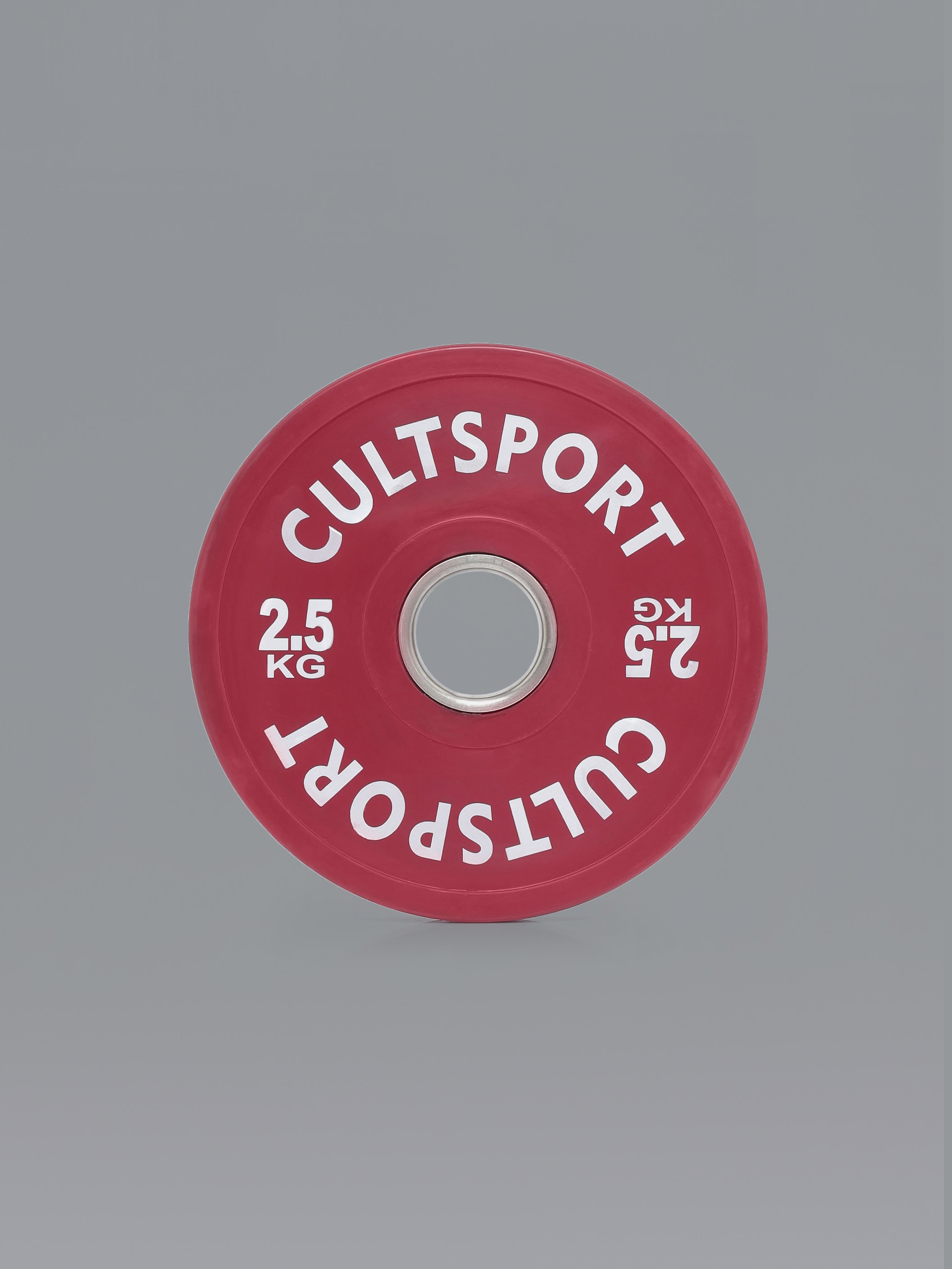 2.5kg Pack of 4 Colour Bumper Plate with rubber coating